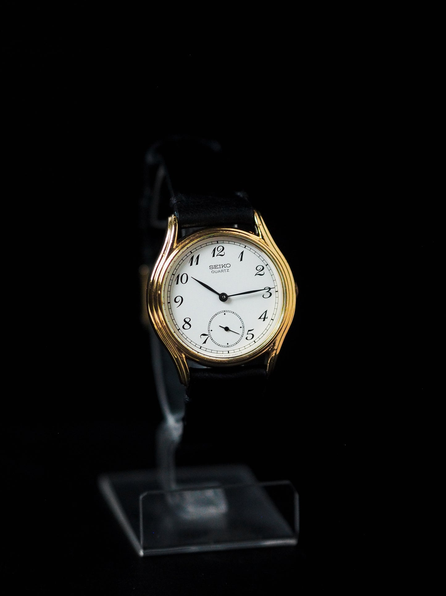 精工石英 2628-0070 SGP 亚秒白色宝玑表盘