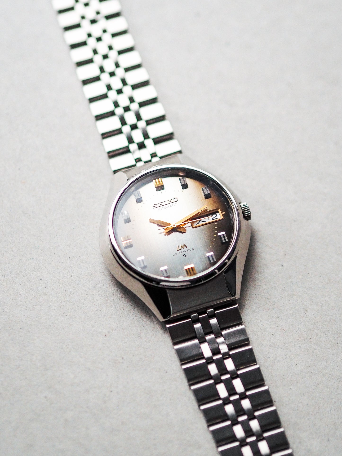 Seiko LM 5606-8040 Lord Matic JDM Brown Gradient Linen Dial