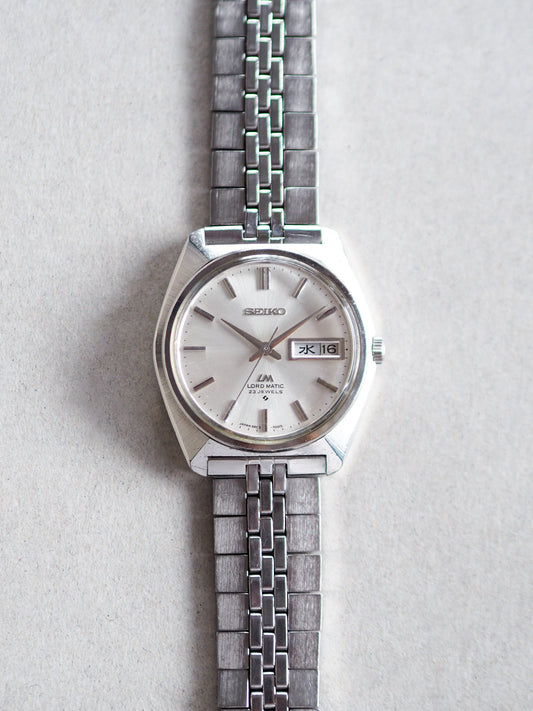 Seiko LM 5606-7000 Lord Matic Silver Sunburst Dial