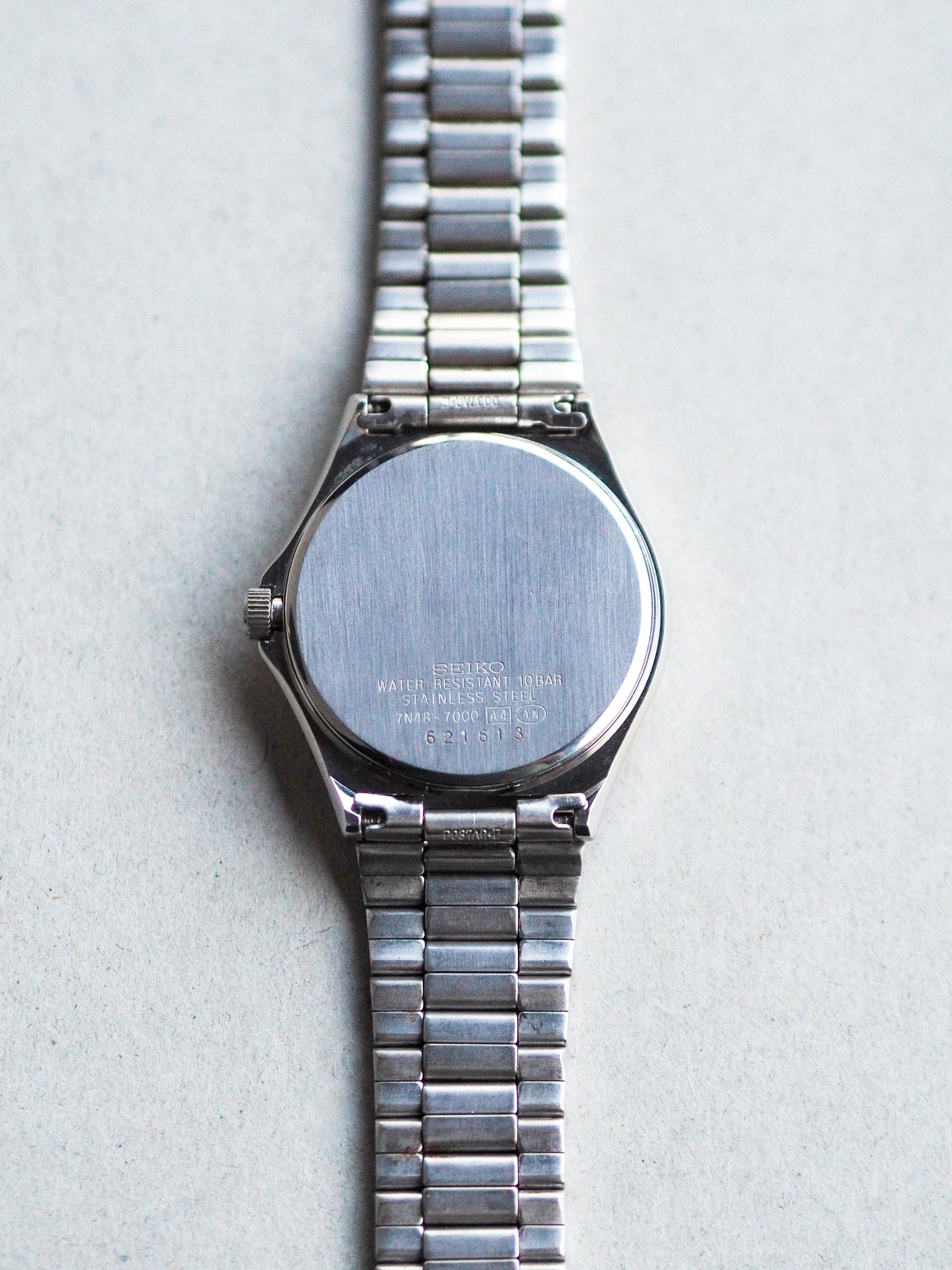 Seiko Spirit 7N48-7000 Quartz White Textured Dial