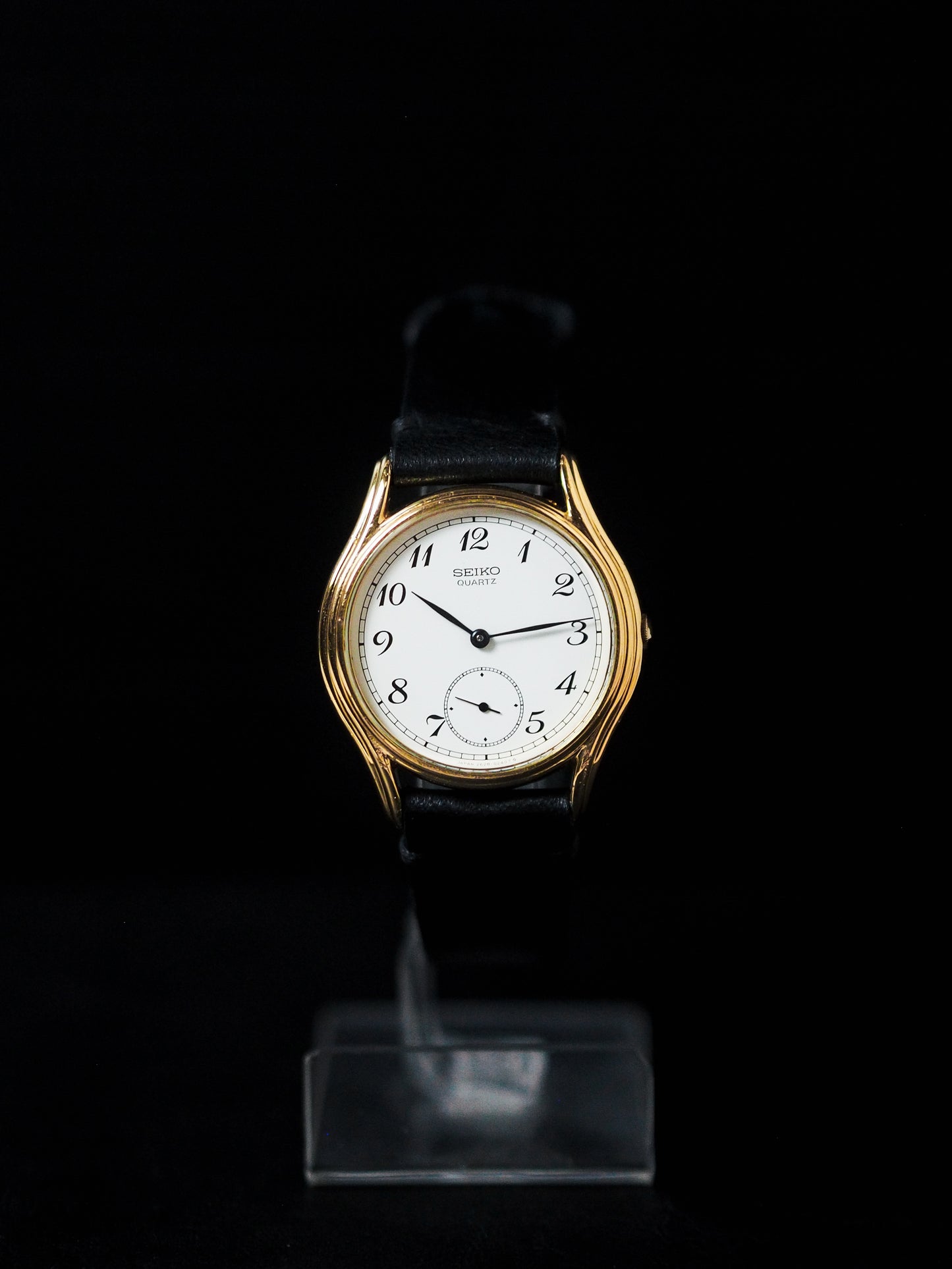 精工石英 2628-0070 SGP 亚秒白色宝玑表盘