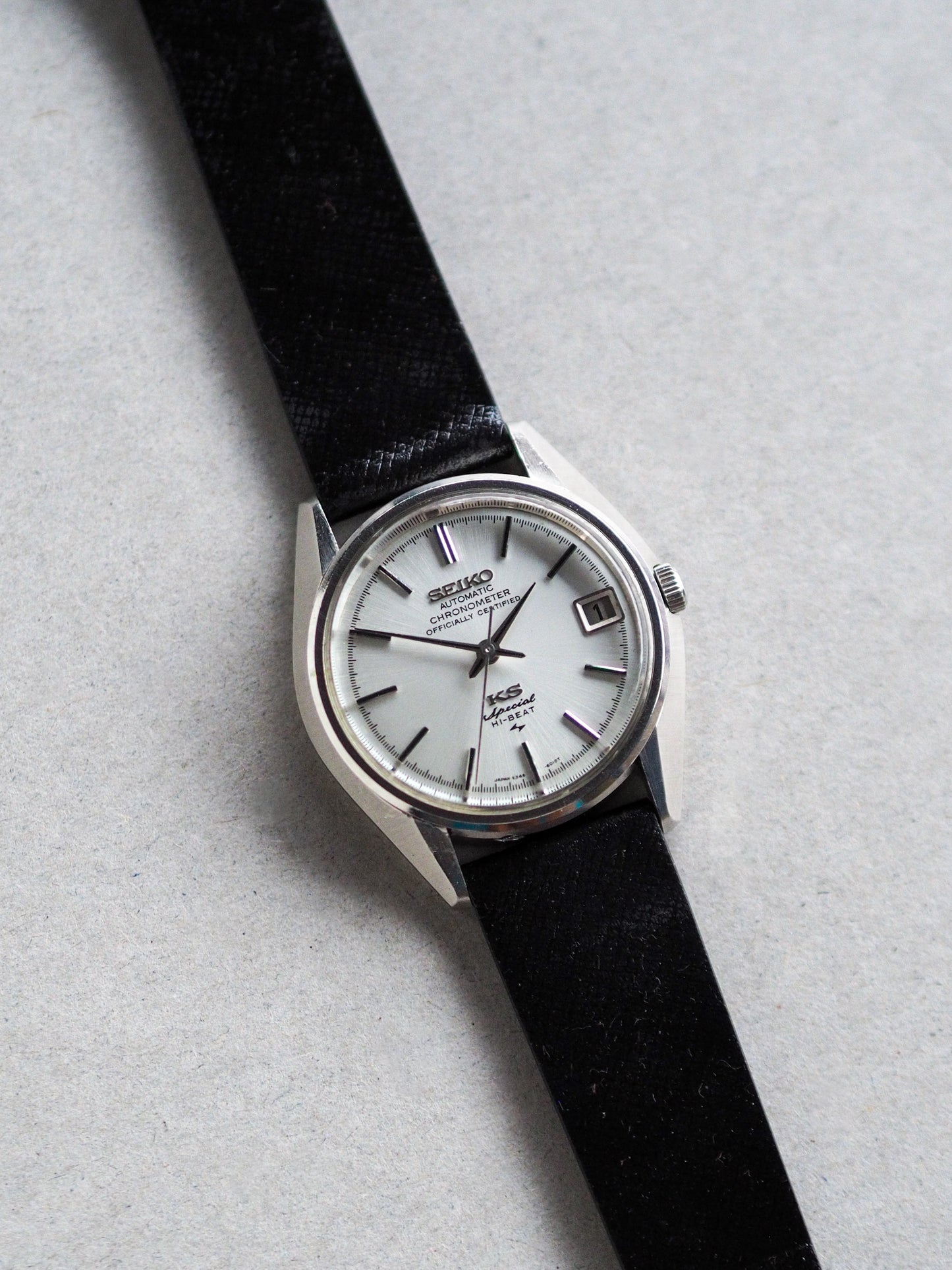 Seiko 52KS King Seiko Special 5245-6010 Chronometer White Sunburst Dial