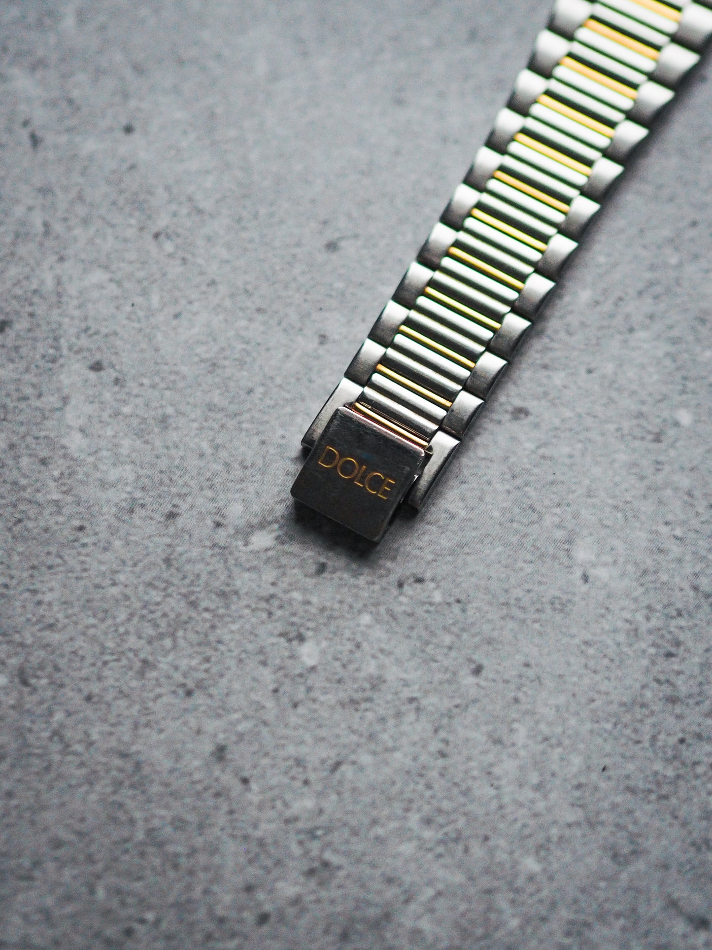 Seiko Dolce 8N41-5140 Tank Tungsten Carbide Creamy Sand Textured Dial