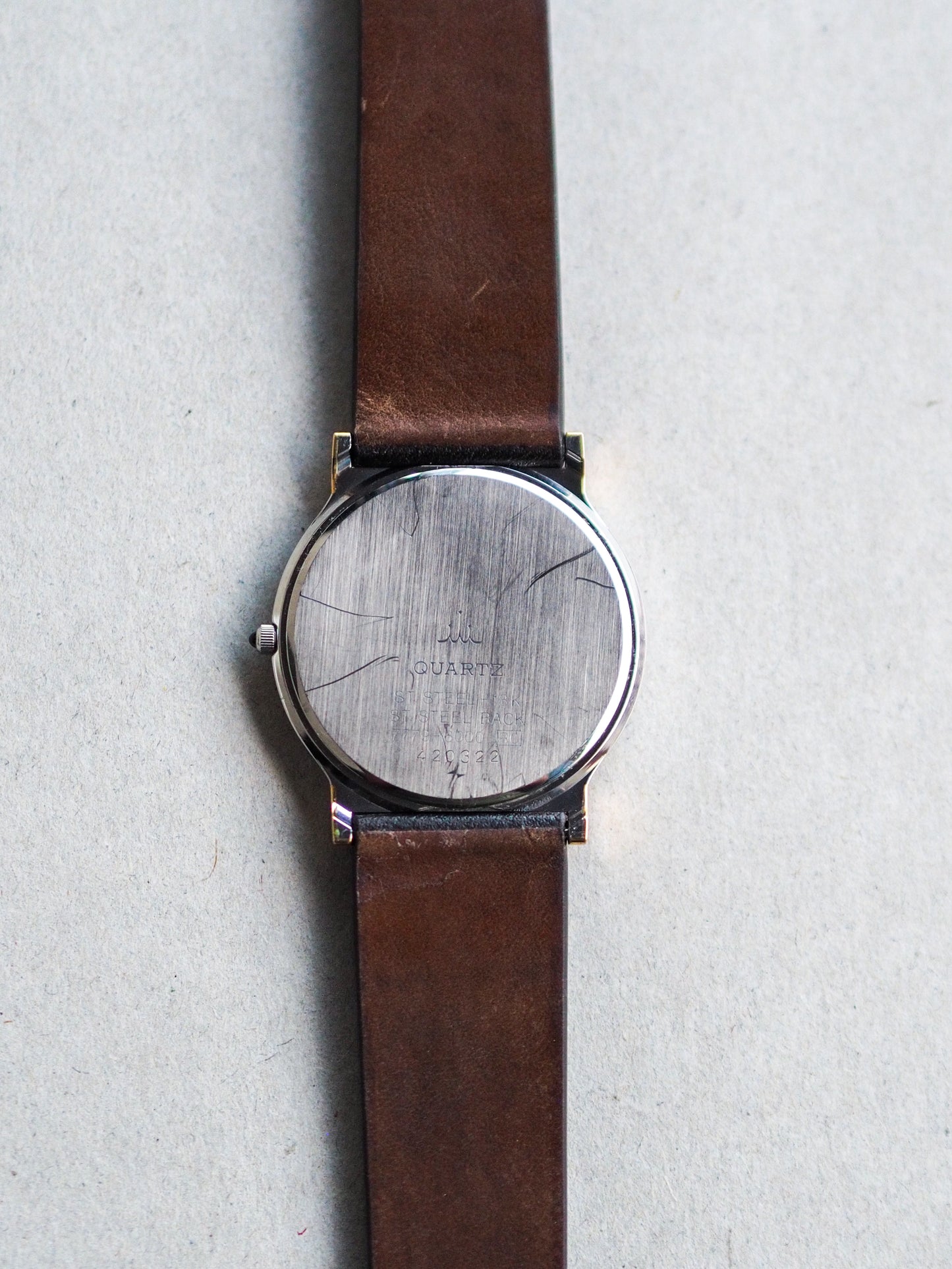 Credor 7779-6000 Two Tone 18K Gold lugs Silver Sunburst Roman Dial