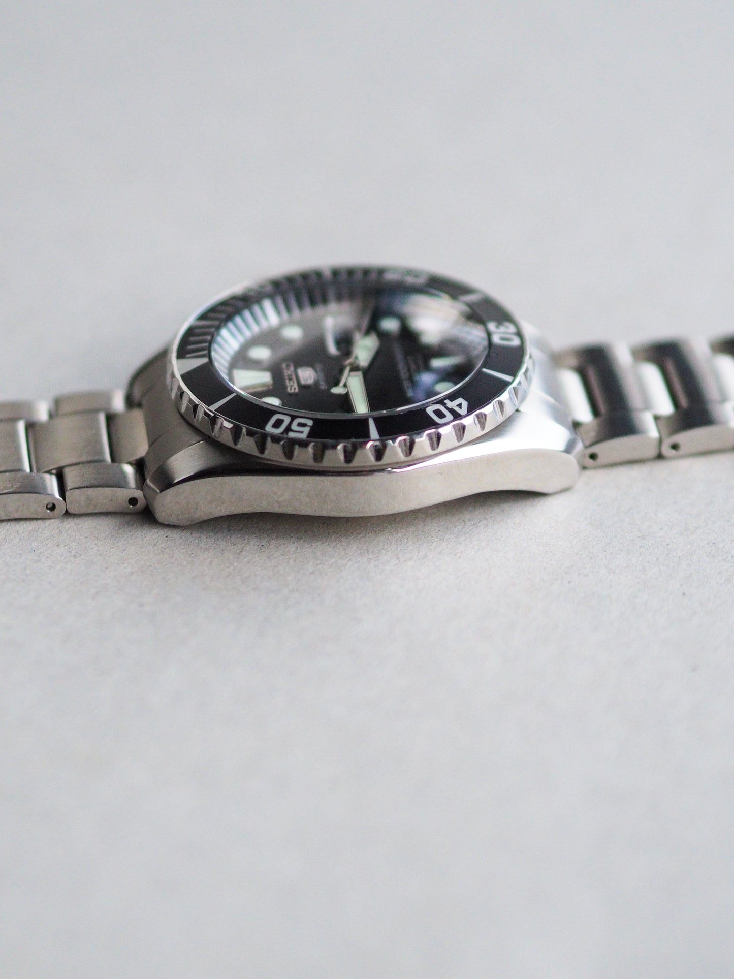 Seiko 5 Sports SNZF17J1 Sea Urchin Black Dial