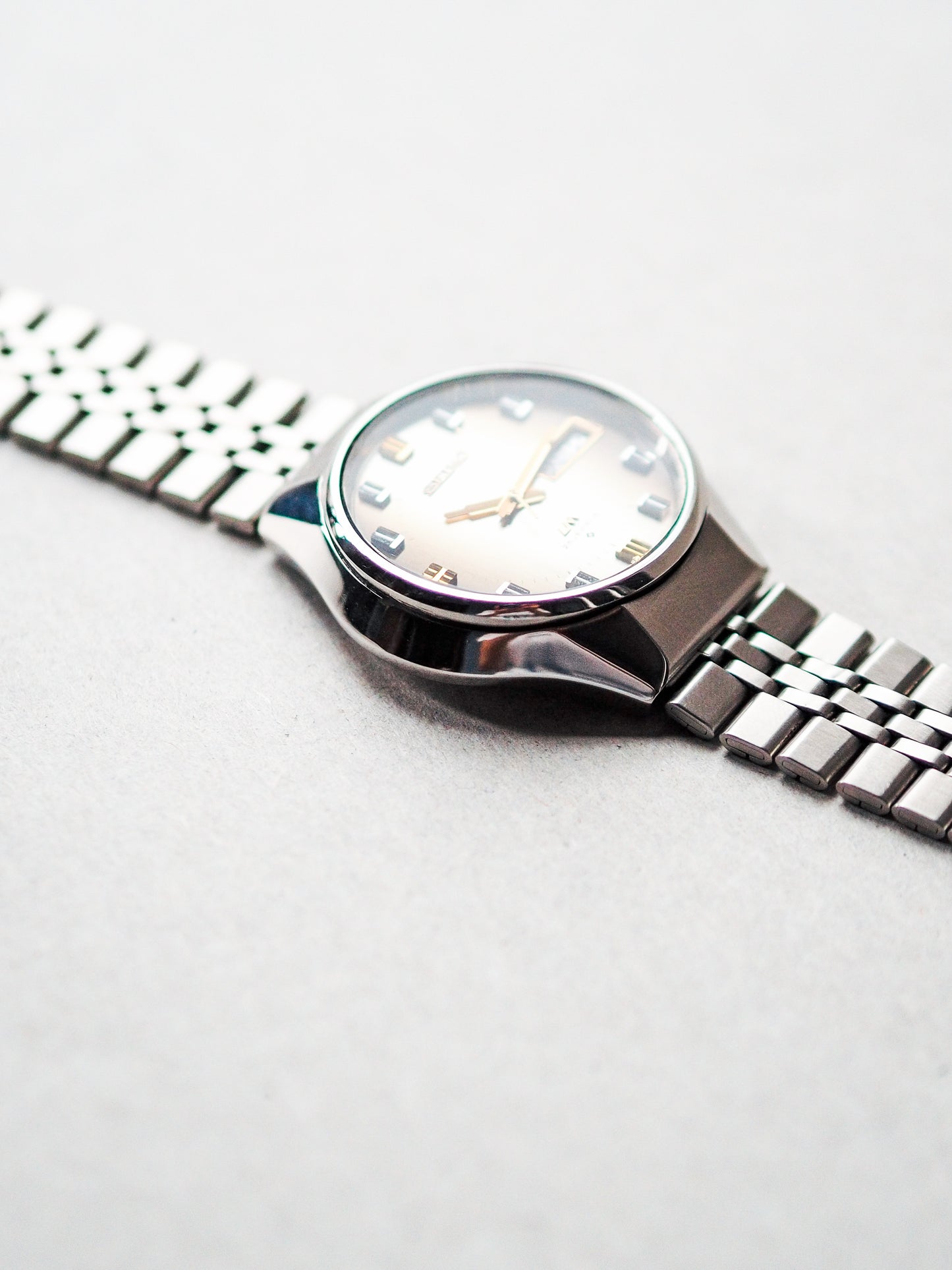 Seiko LM 5606-8040 Lord Matic JDM Brown Gradient Linen Dial