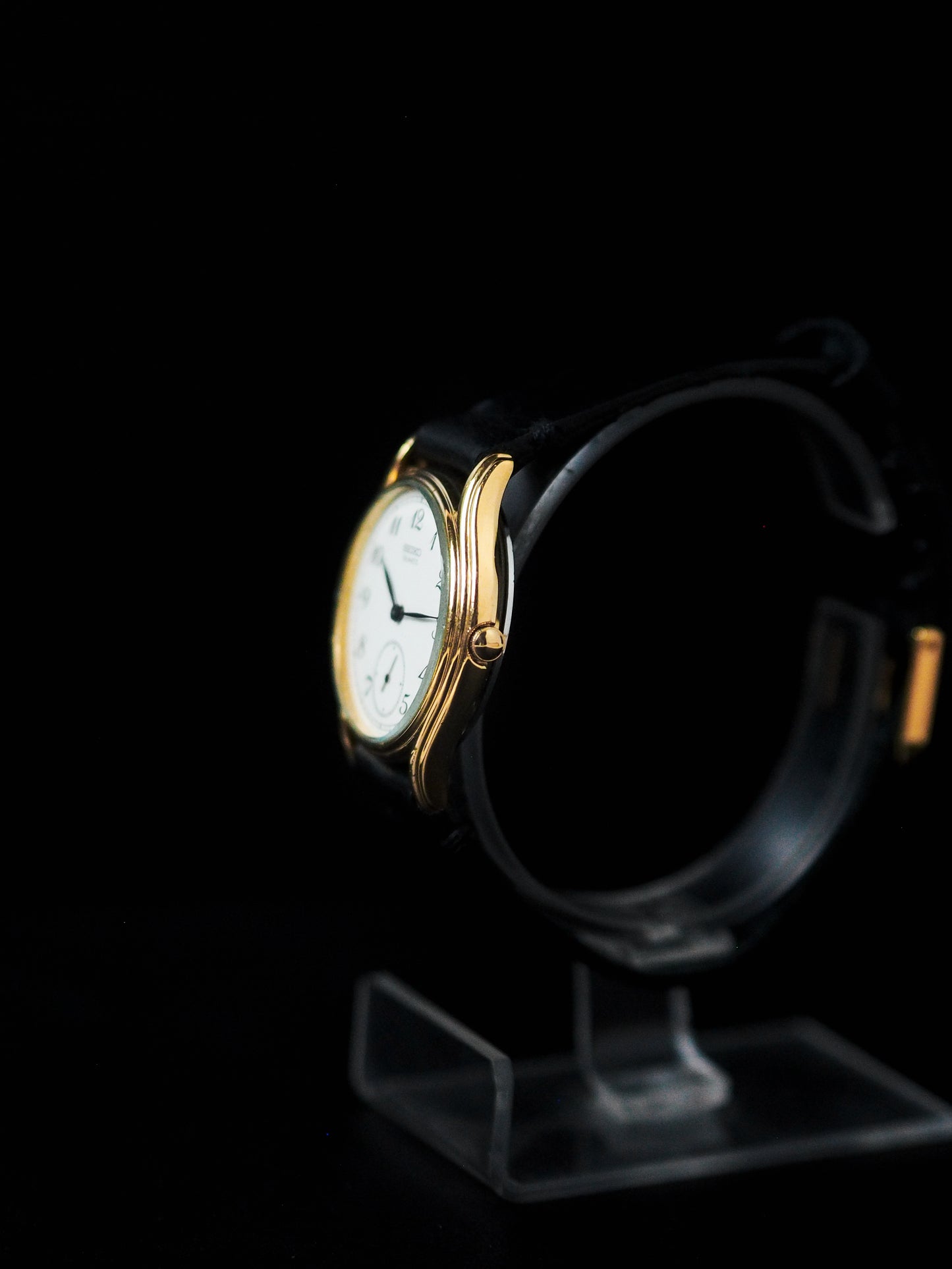 精工石英 2628-0070 SGP 亚秒白色宝玑表盘