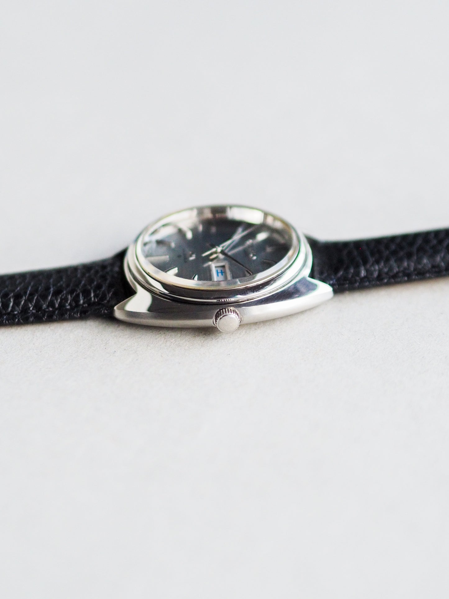 Seiko LM 5606-7150 Lord Matic Silver Linen Dial