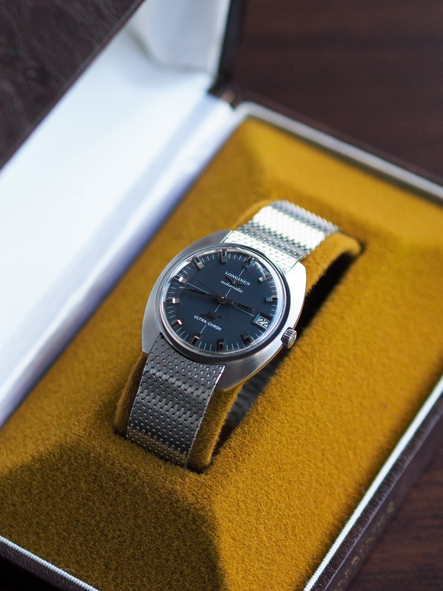 Longines Ultra-Chron 8317-10 Gray Crosshair Dial