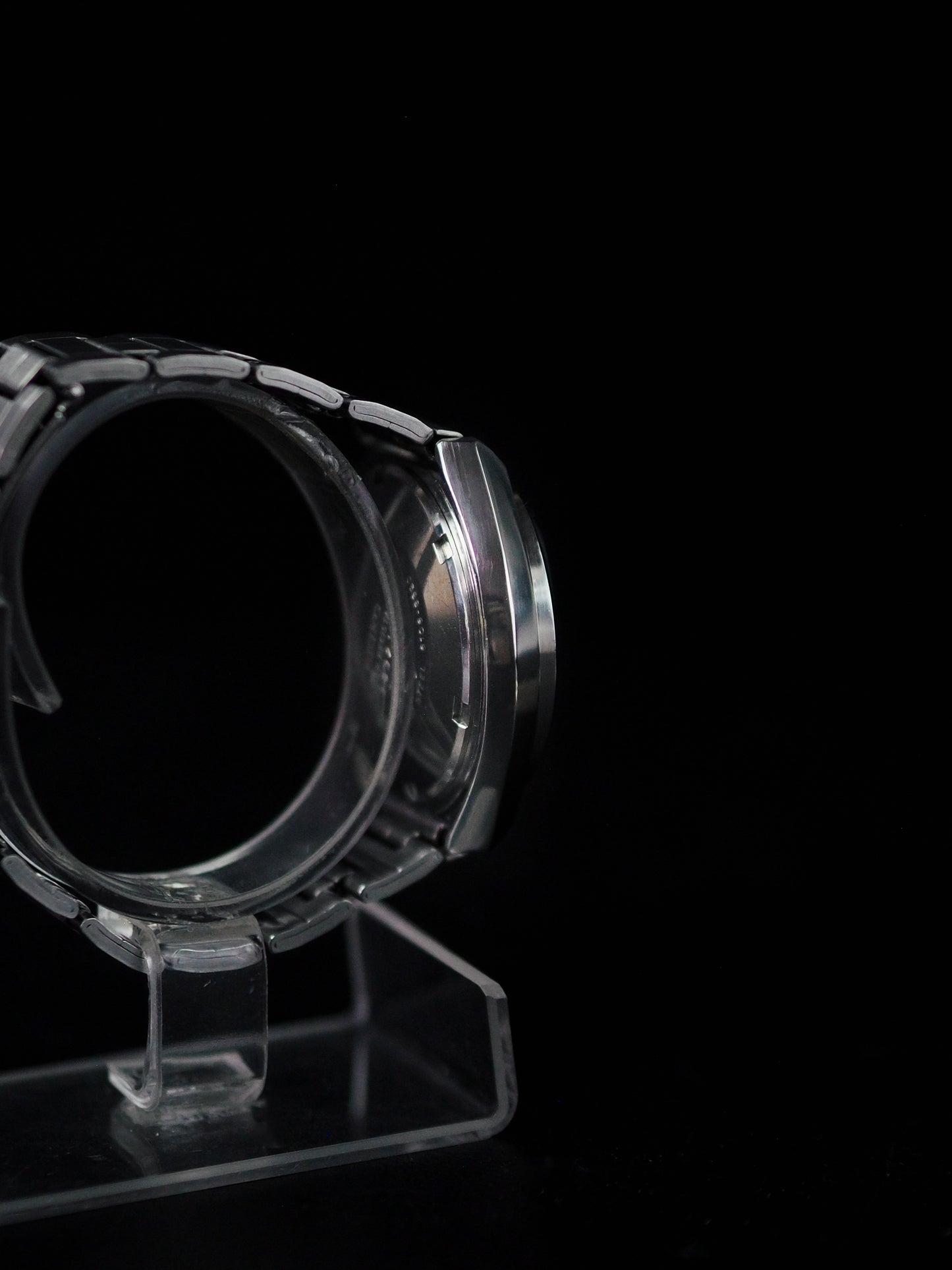 Seiko 5 Actus SS 6106-8690 JDM Rare Faceted Crystal Emerald Green Sunburst Dial