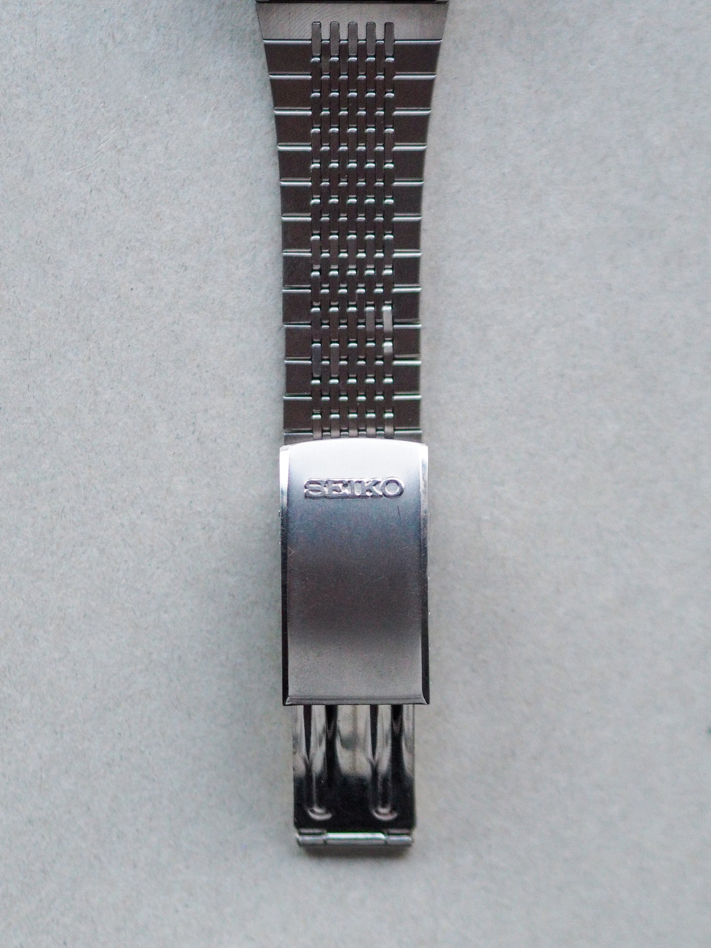 Seiko Chronos JDM 8123-7090 Silver Sunburst Dial