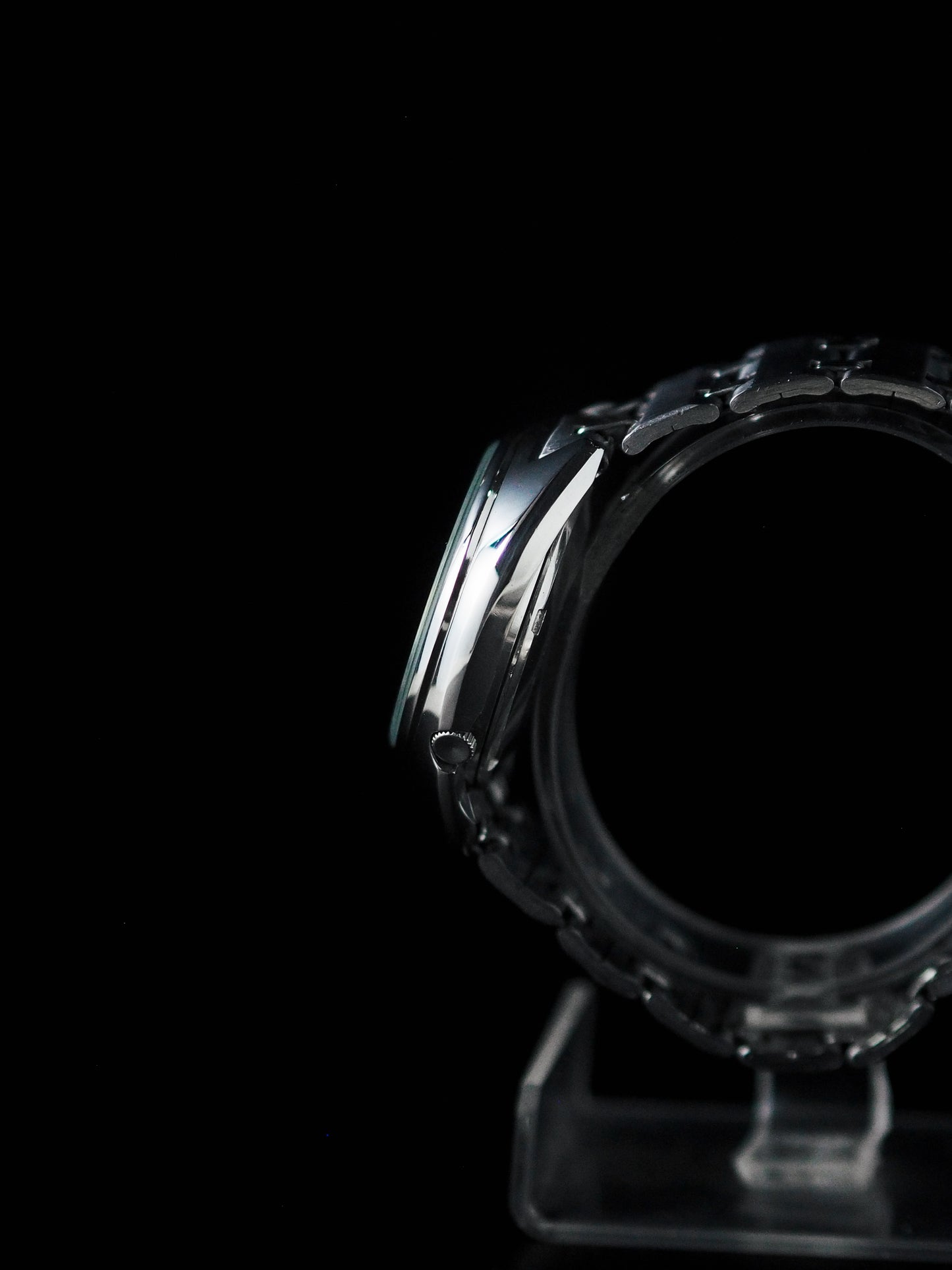 Seiko 5 Actus SS 6106-7600 JDM Cadran vert Sunburst