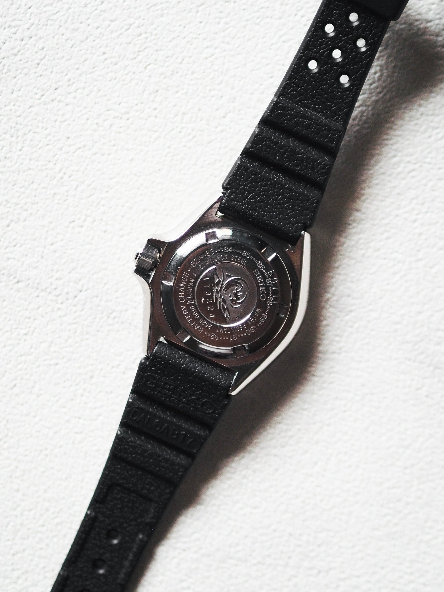 Seiko Quartz 2625-0010 Mini Diver Orange Dial