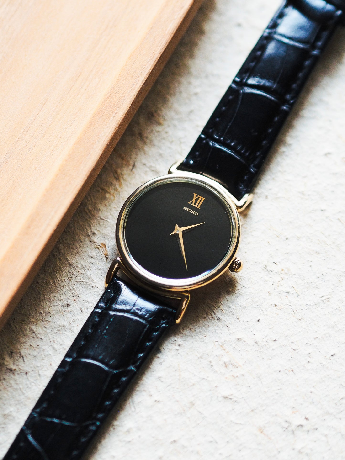 Seiko Chariot 2220-0530 Hi-Beat ASGP Black Dial