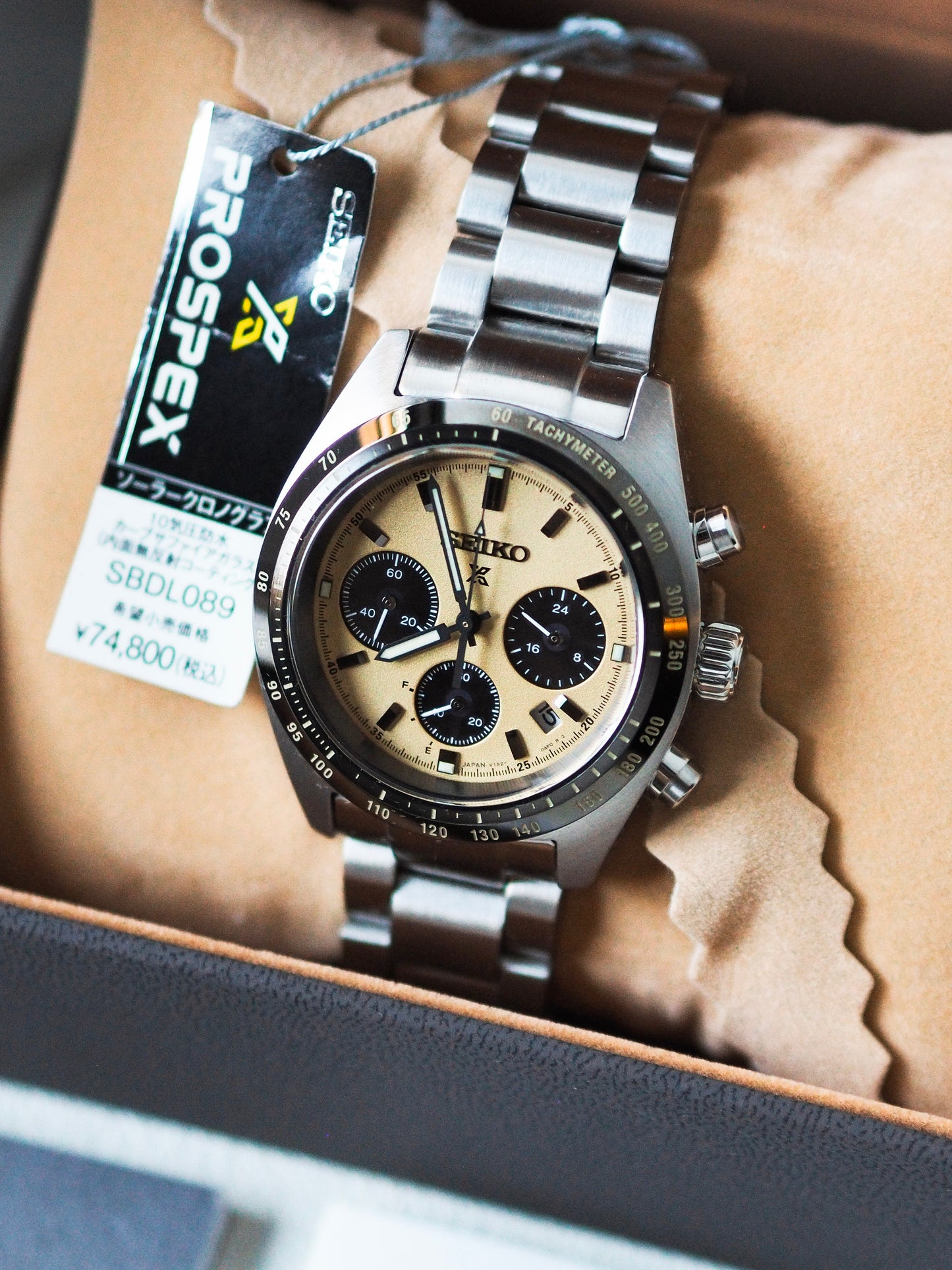 Seiko Prospex JDM SBDL089 Creamy Sand Dial