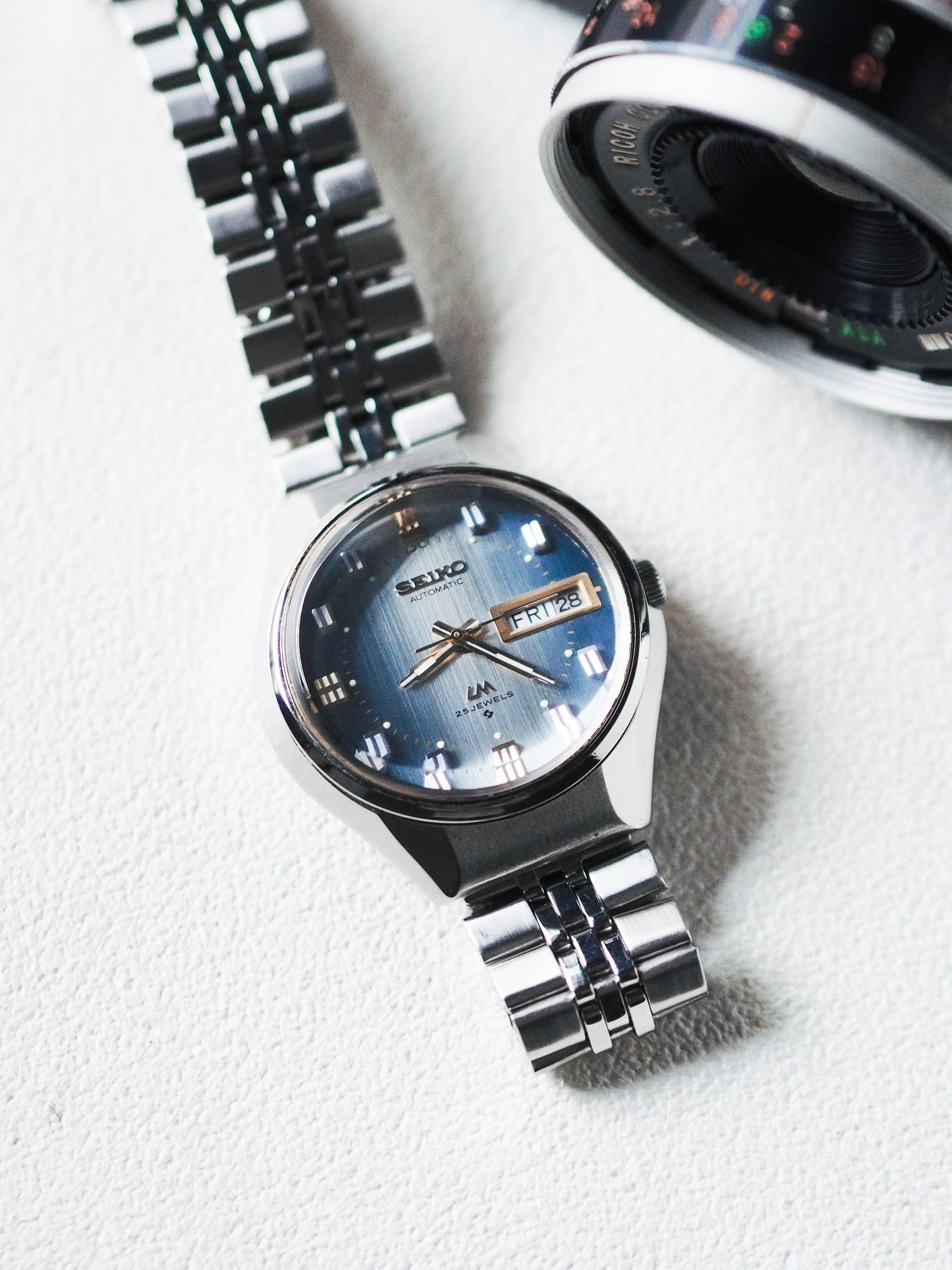 Seiko LM 5606-7290 Lord Matic JDM Blue Gradient Linen Dial