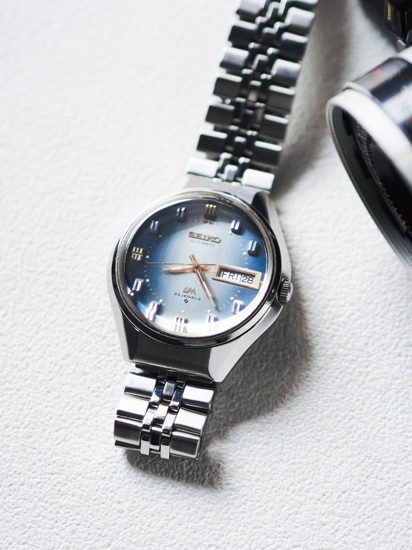 Seiko LM 5606-7290 Lord Matic JDM Blue Gradient Linen Dial