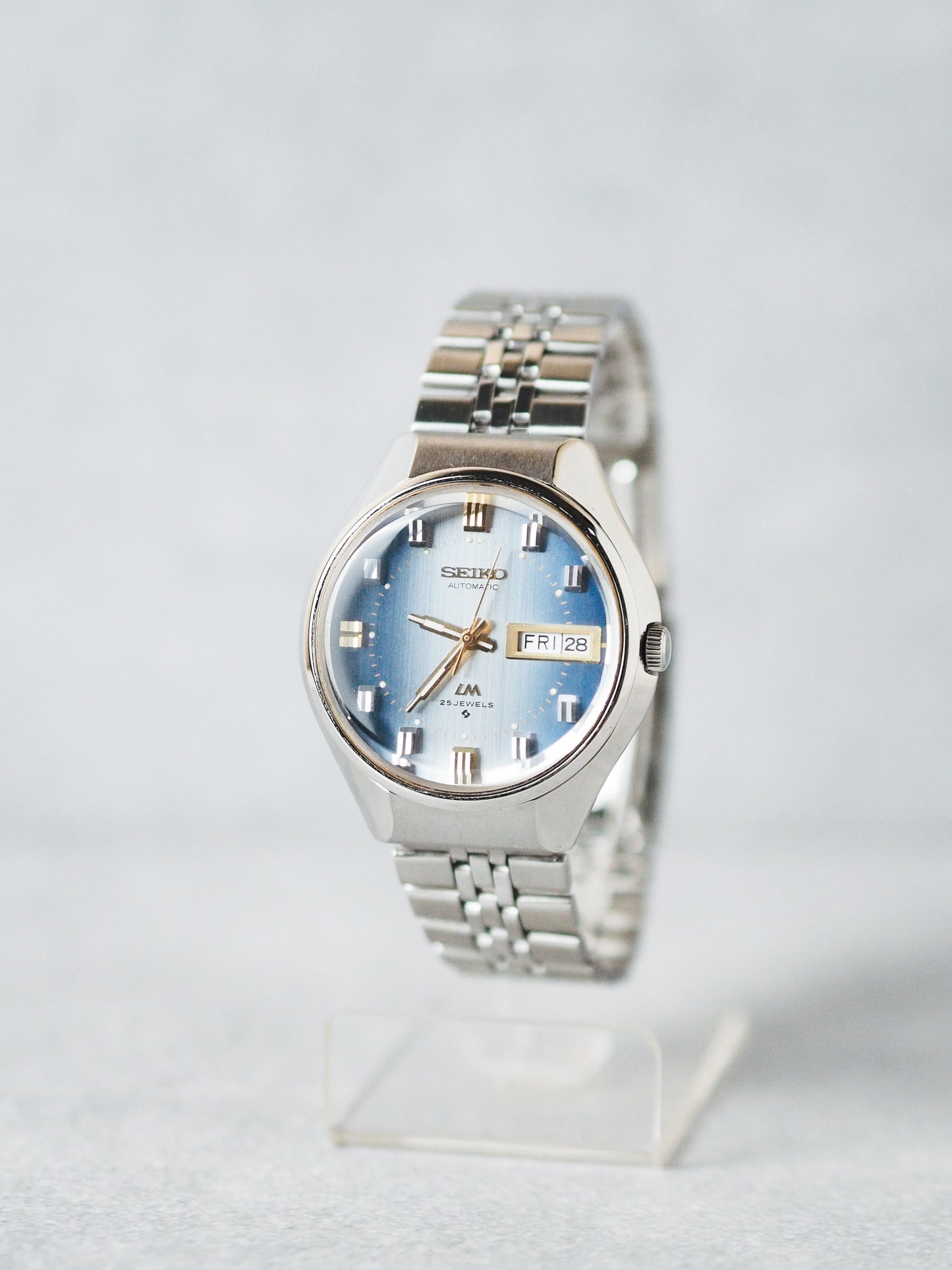 Seiko LM 5606-7290 Lord Matic JDM Blue Gradient Linen Dial