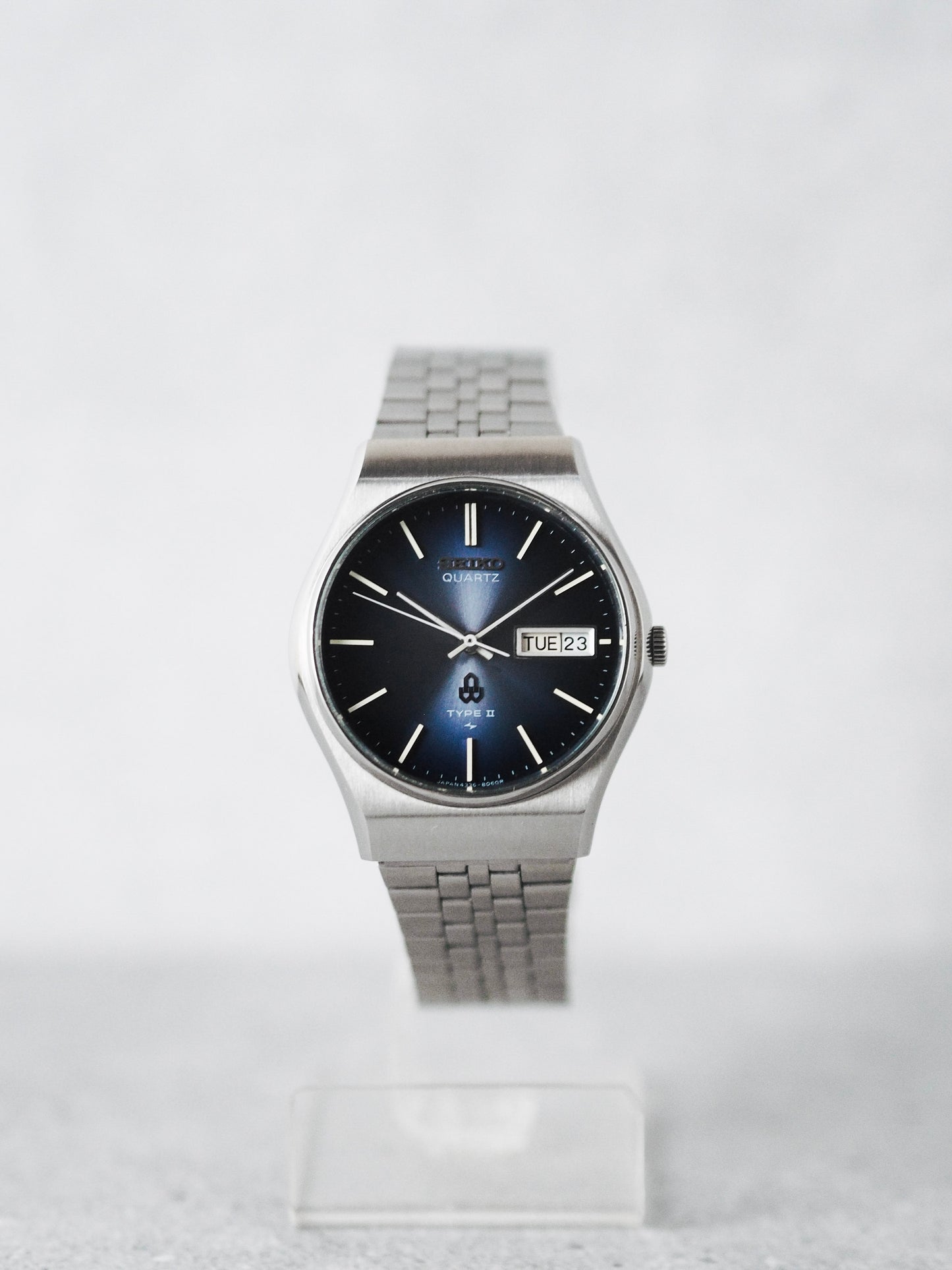 Seiko Type II 4336-8040 Dark Blue Sunburst Dial