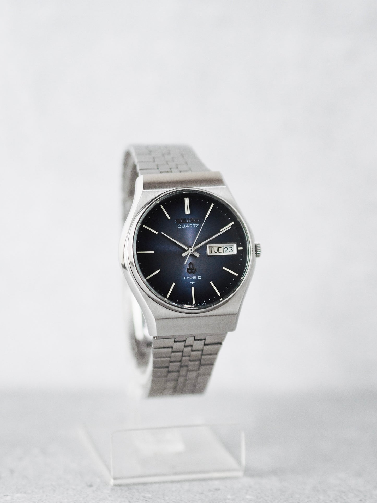 Seiko Type II 4336-8040 Dark Blue Sunburst Dial
