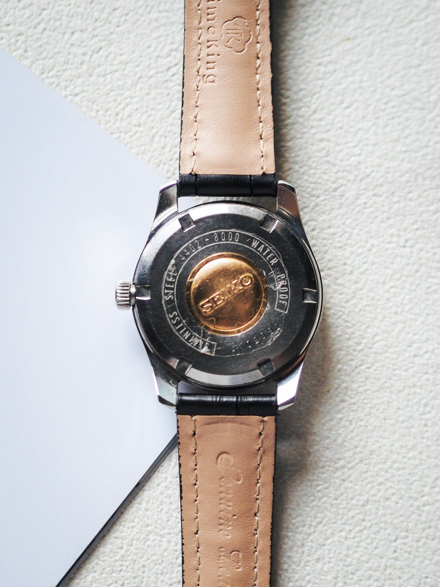 Seiko 44KS King Seiko 4402-8000 Silver Sunburst Dial