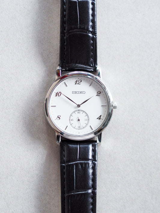 Seiko 6G28-00C0 Sub-second White Explorer Dial