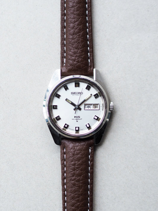 Seiko 56KS King Seiko 5626-7000 Hi-Beat White Sunburst Dial