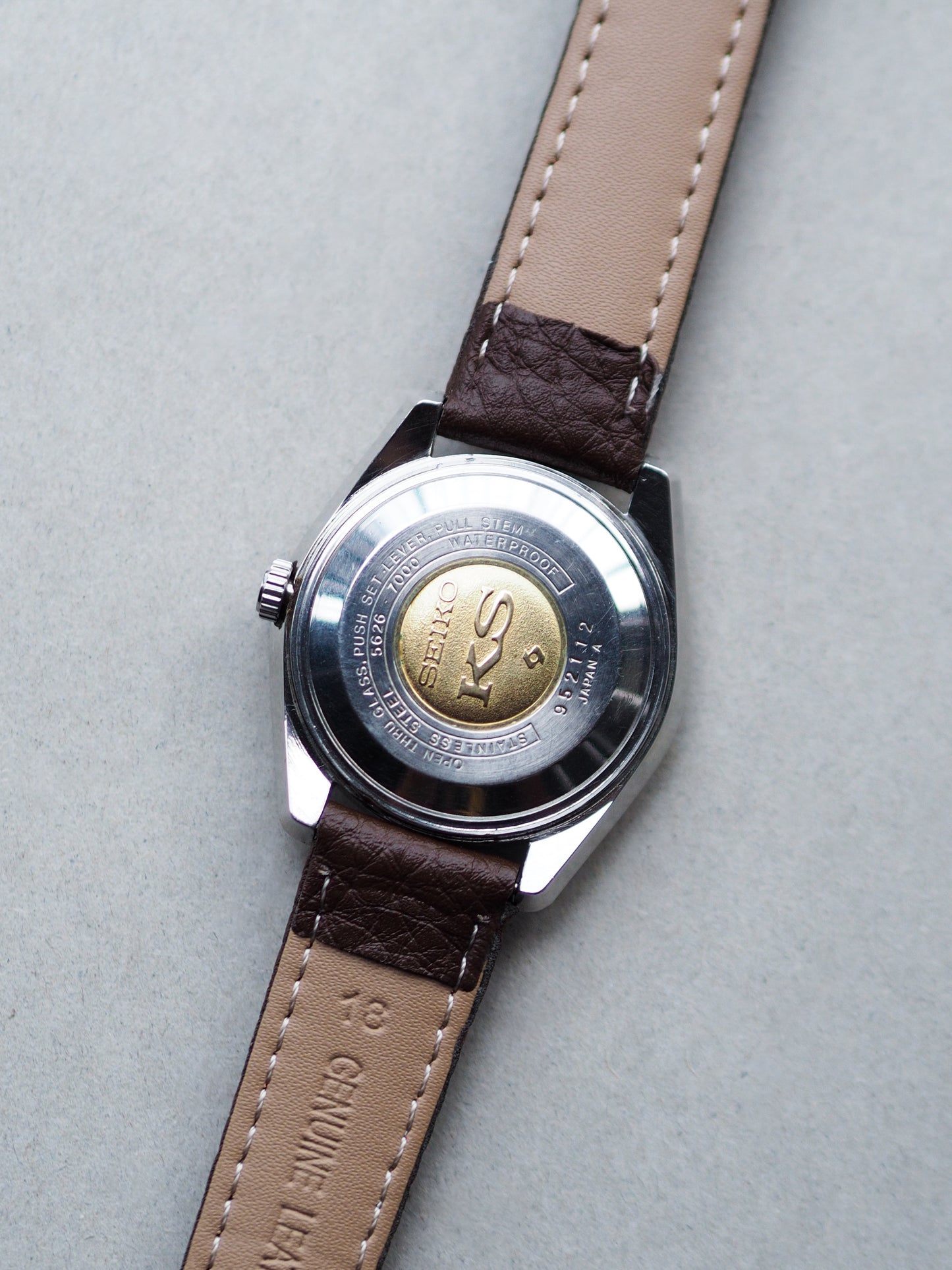 Seiko 56KS King Seiko 5626-7000 Hi-Beat White Sunburst Dial