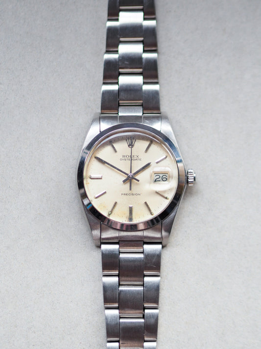 Rolex Oysterdate Precision 6694 Patina Beige Dial