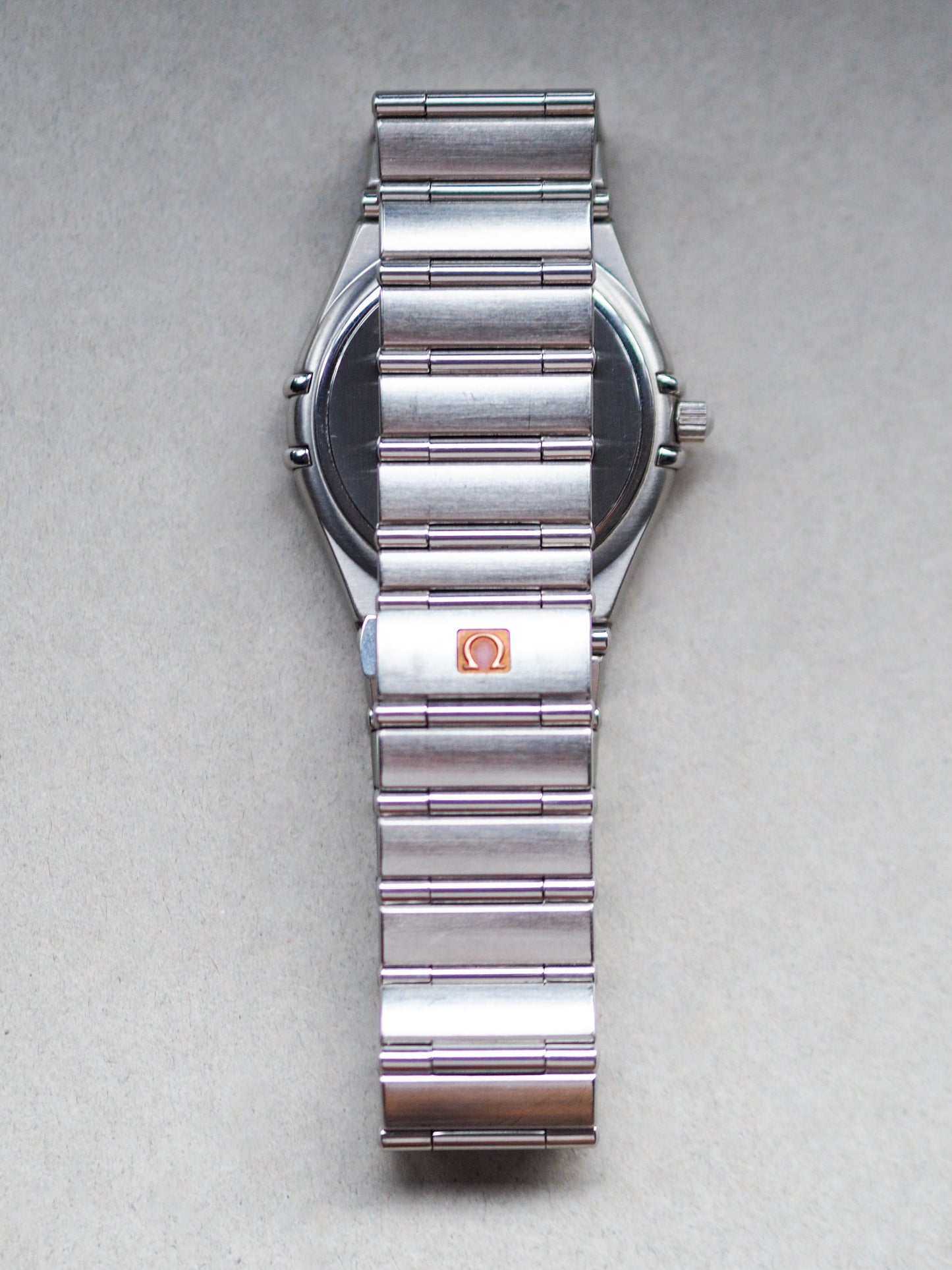 Omega Constellation 1512.40 Quartz Dark Blue Gray Dial