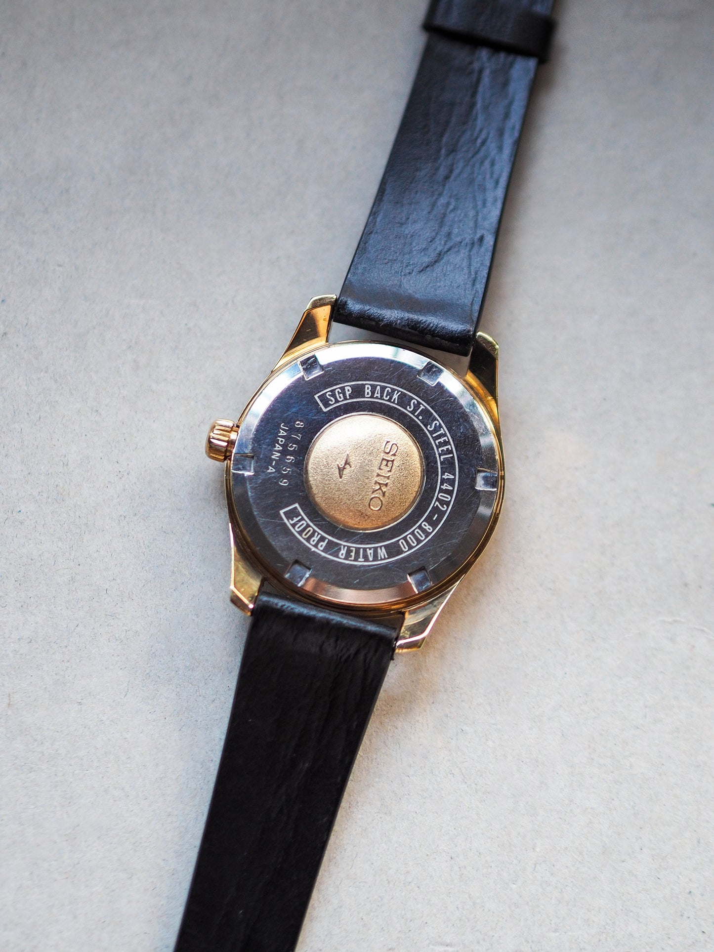 Seiko 44KS King Seiko 4402-8000 SGP Silver Sunburst Dial