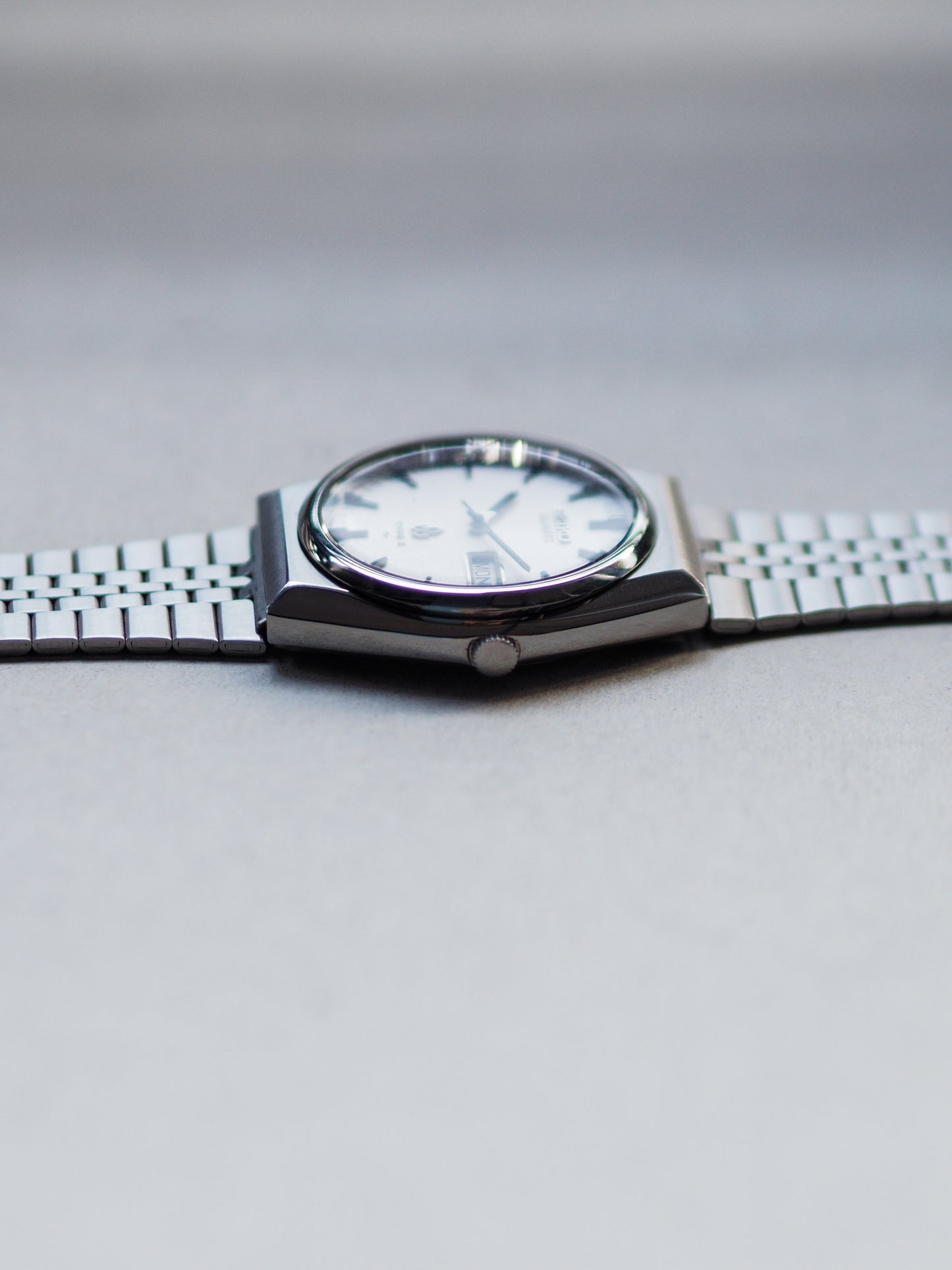 Seiko Type II 7123-7010 White Textured Dial