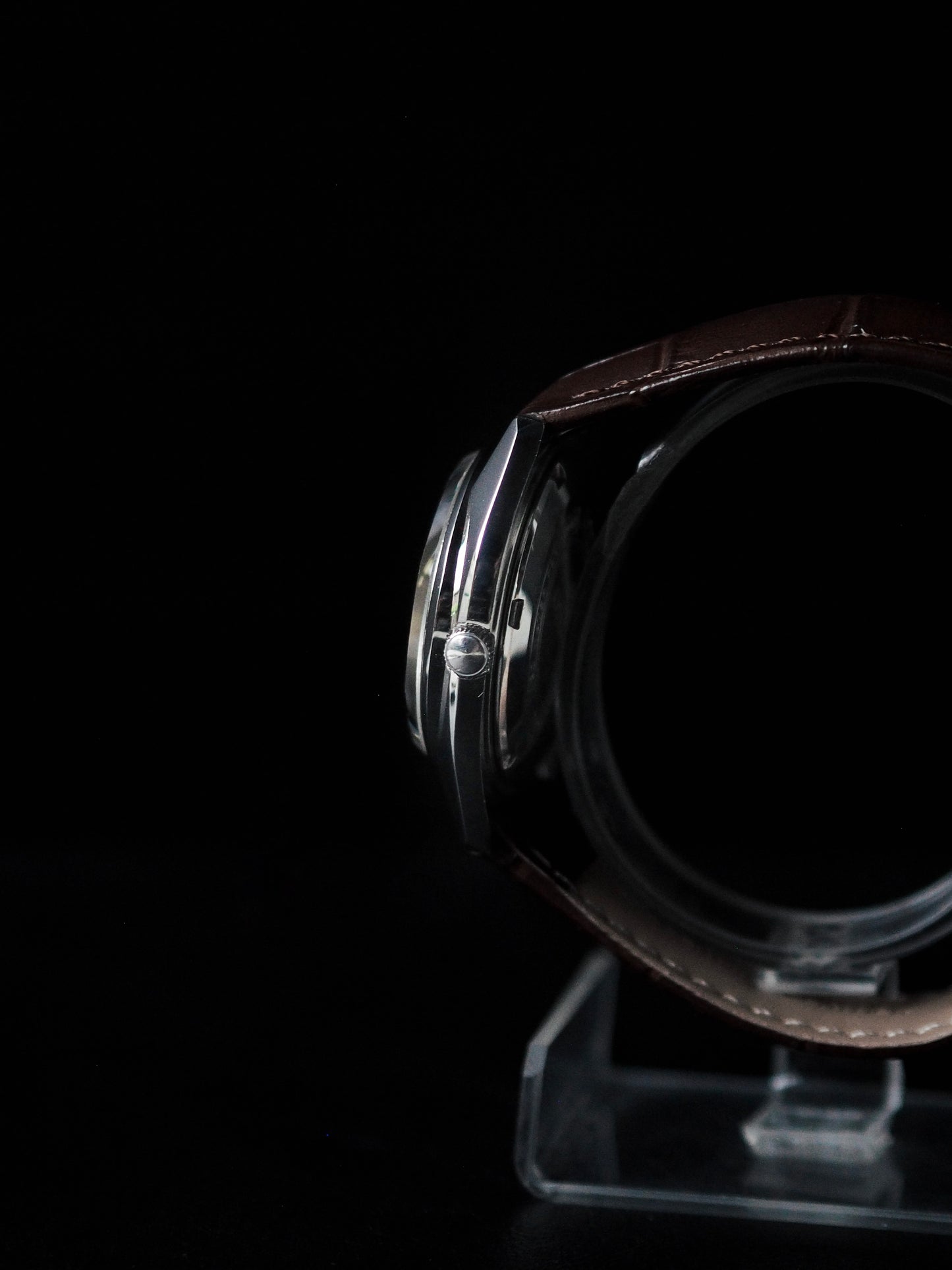 Seiko LM 5606-7231 Lord Matic Faceted Crystal Green Sunburst Dial