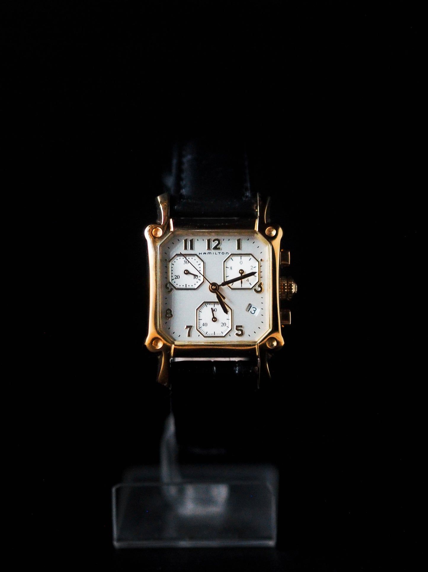 Hamilton Lloyd 6316 Chronograph Quartz Gold White Dial