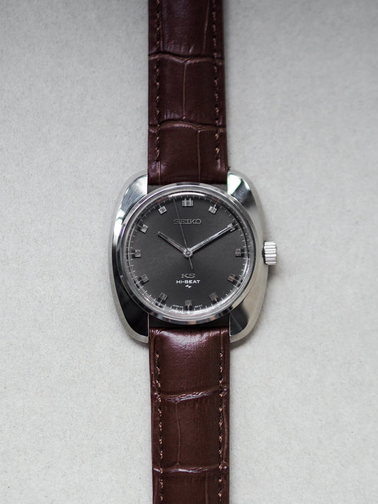 Seiko 45KS King Seiko 45-8000 Hi-Beat 36000 Gray Dial