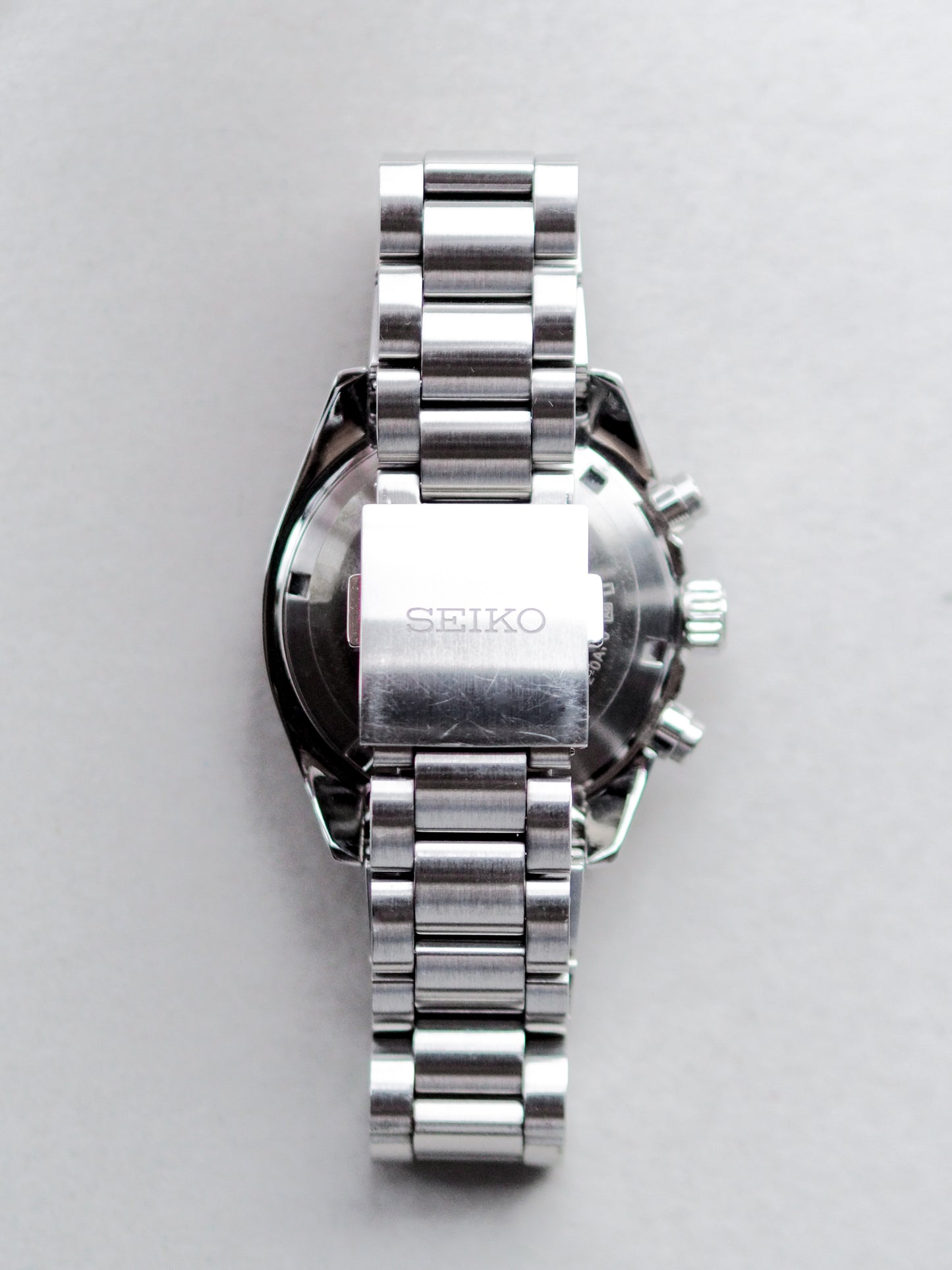 Seiko Prospex SBDL085 V192-0AF0 Chronograph Solar Quartz White Panda Dial