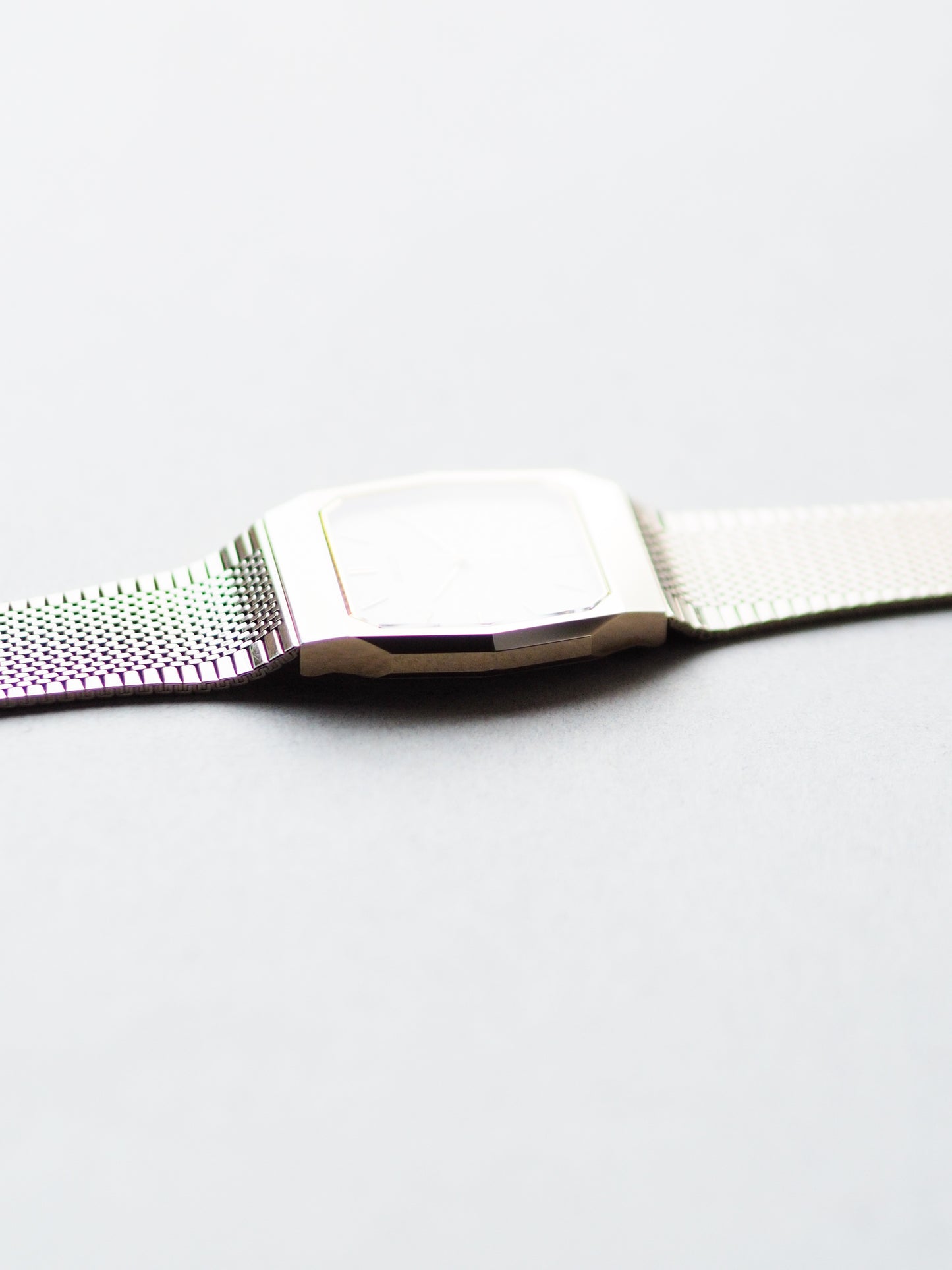 Seiko Dolce 9531-5150 Tungsten Carbide White Textured Dial