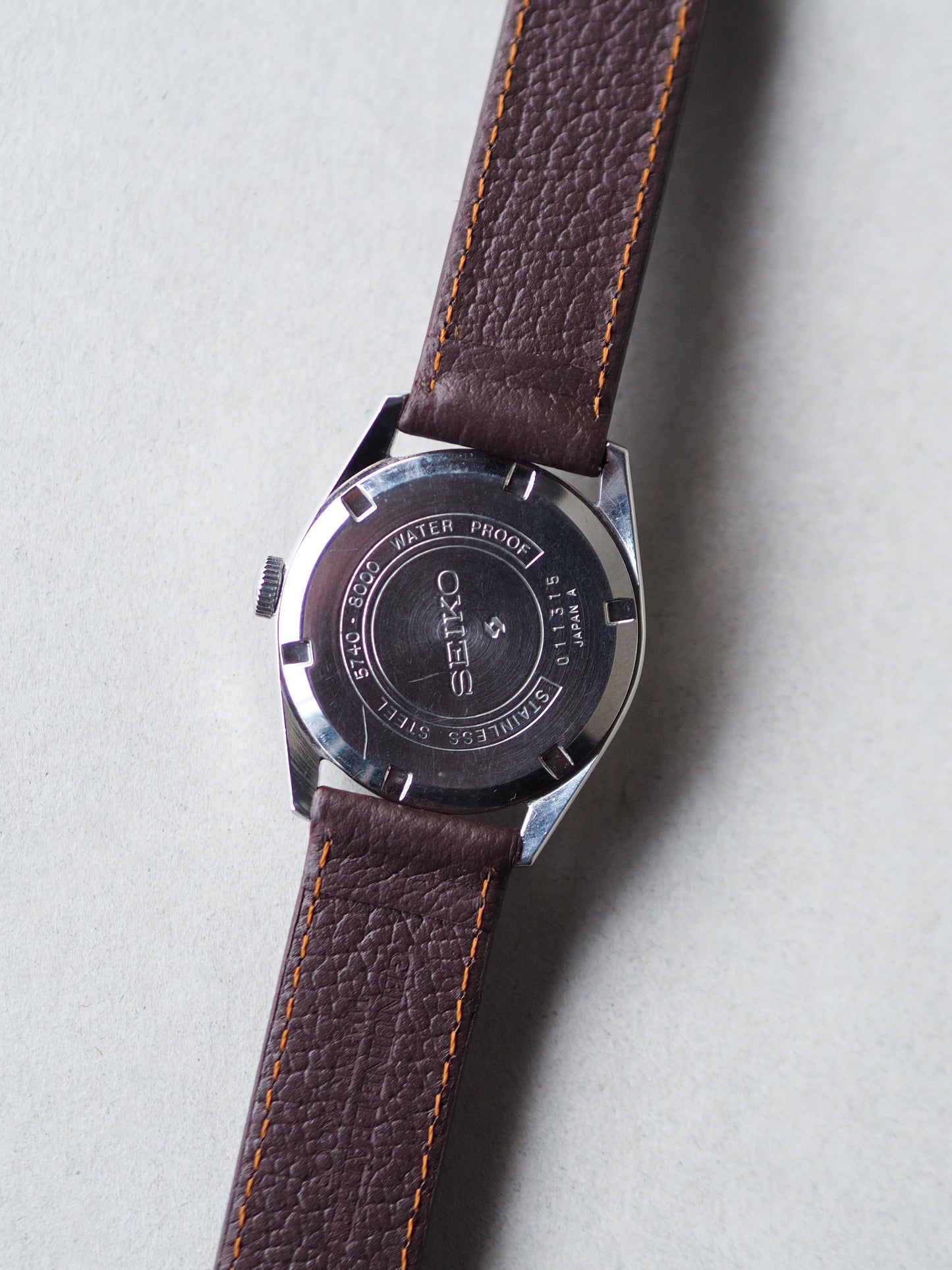 Seiko Lord Marvel 5740-8000 Hi-Beat 36000 Silver Linen Breguet Dial