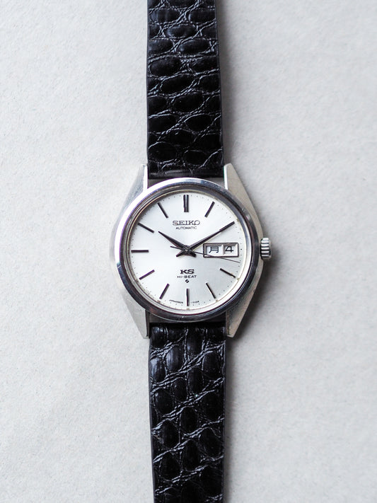 Seiko 56KS King Seiko 5626-7111 Hi-Beat Silver Sunburst Dial