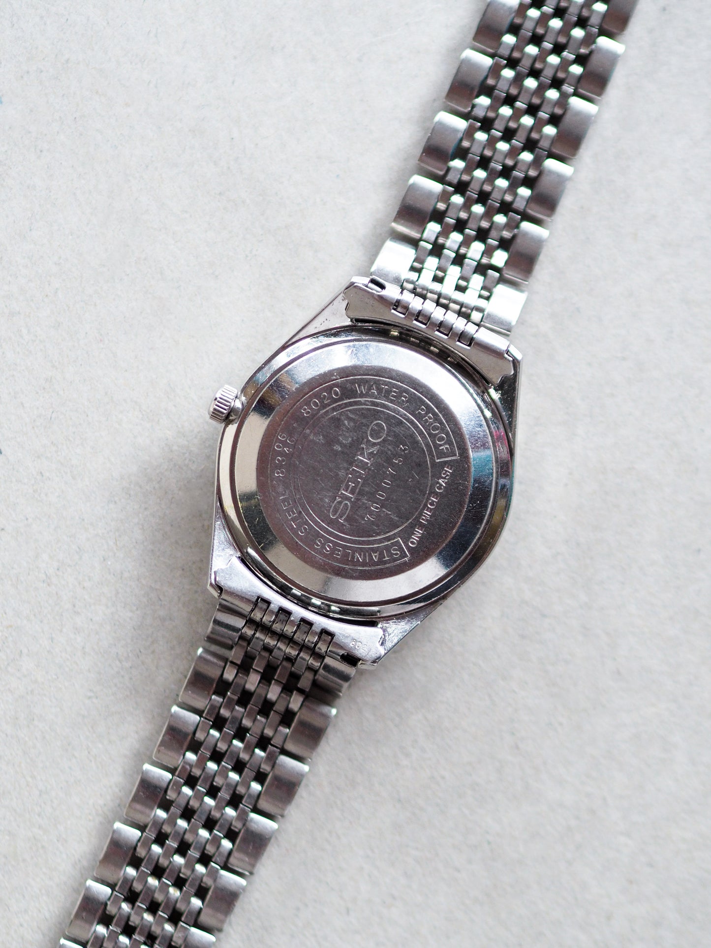 Seiko Business-A 8306-8020 Silver Sunburst Dial