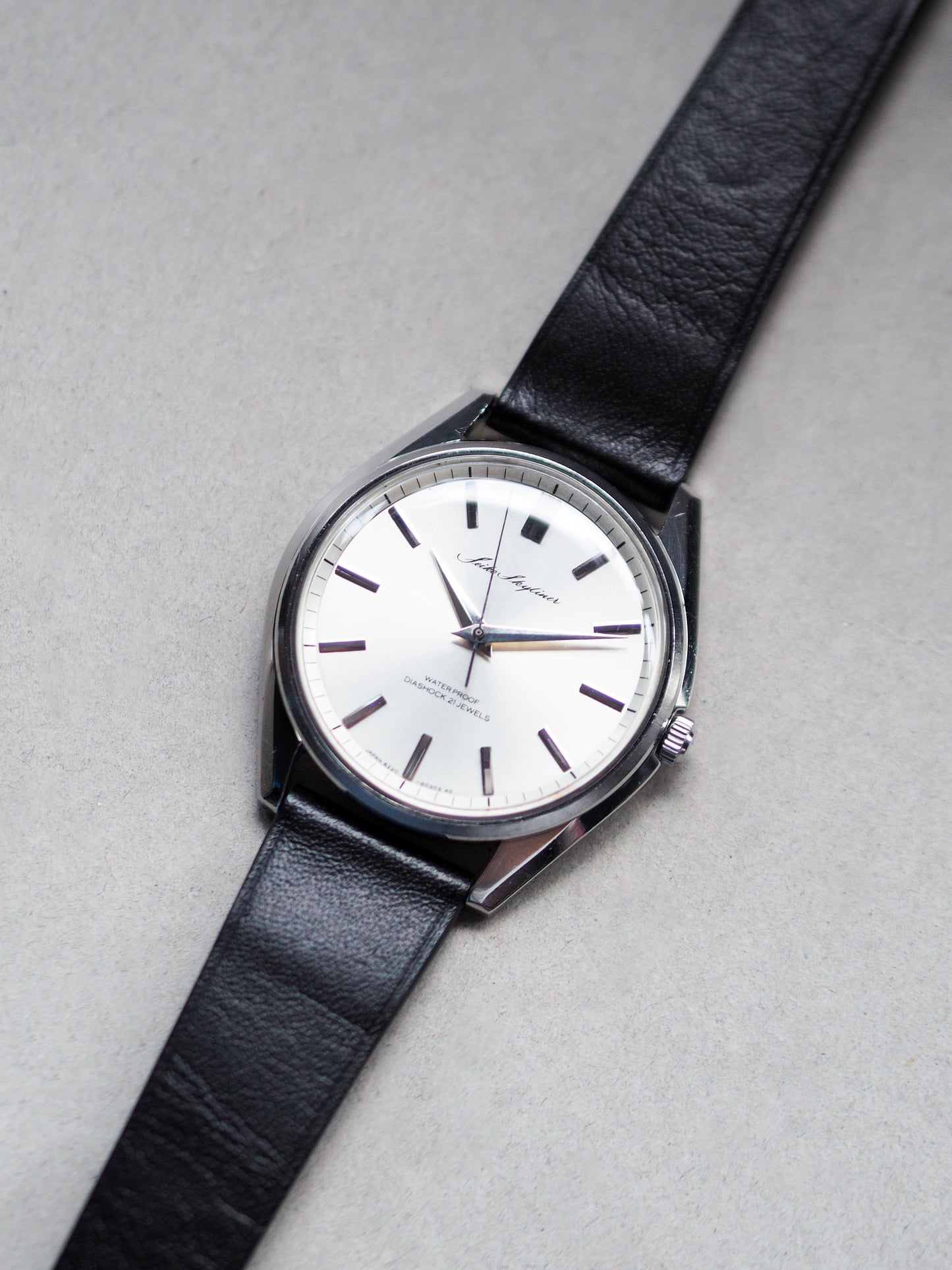 Seiko Skyliner 6220-8010 Silver Sunburst Dial