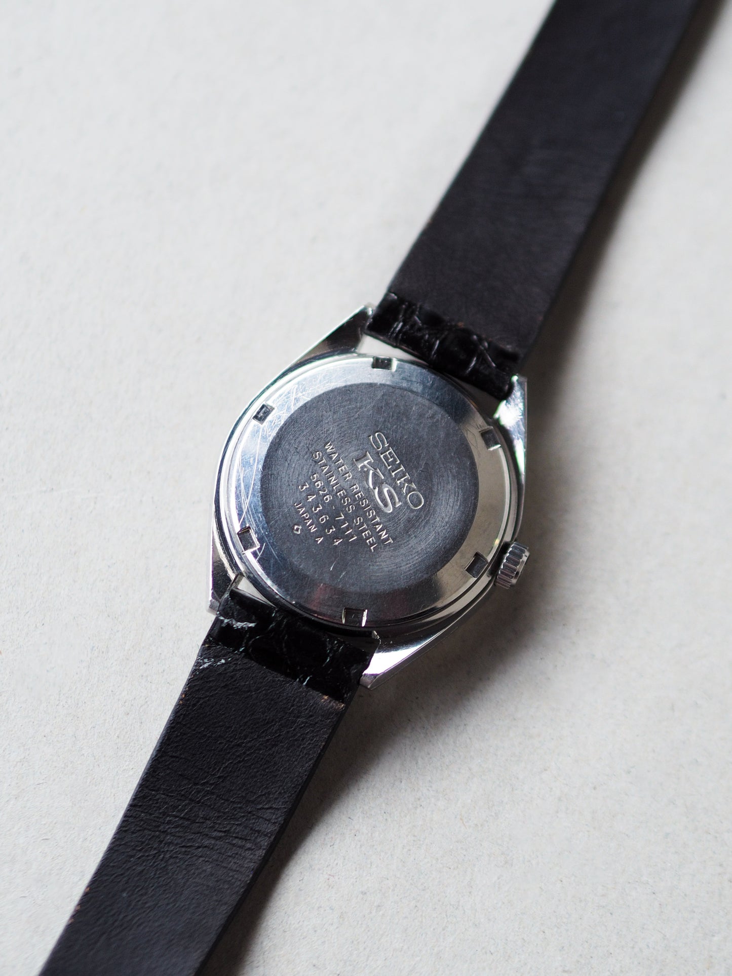 Seiko 56KS King Seiko 5626-7111 Hi-Beat Silver Sunburst Dial