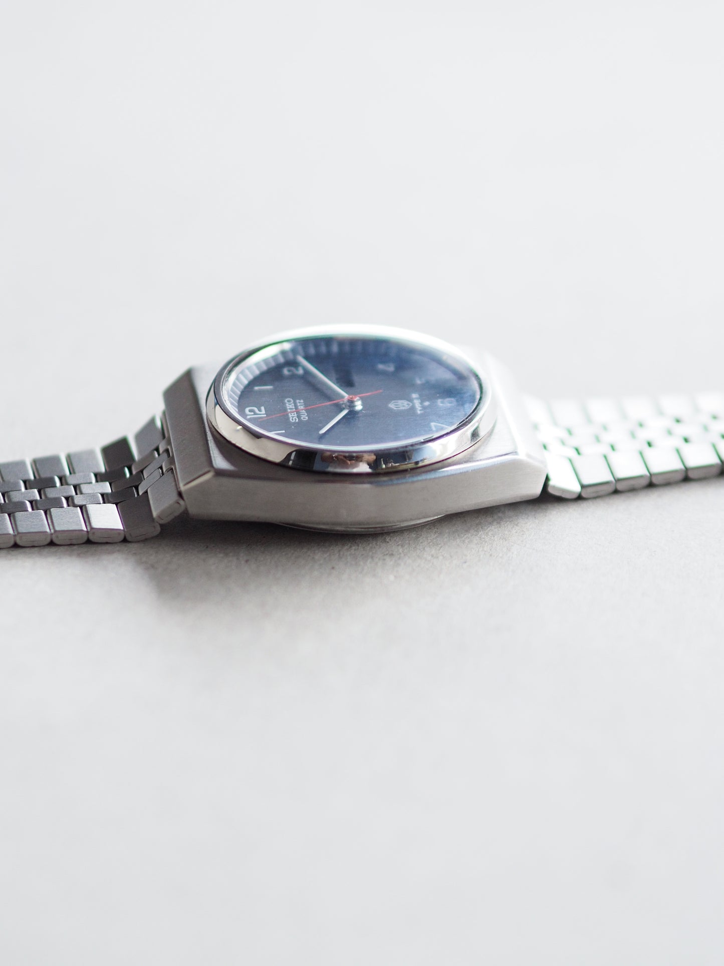 Seiko Quartz 0903-6000 Type II Black Dial