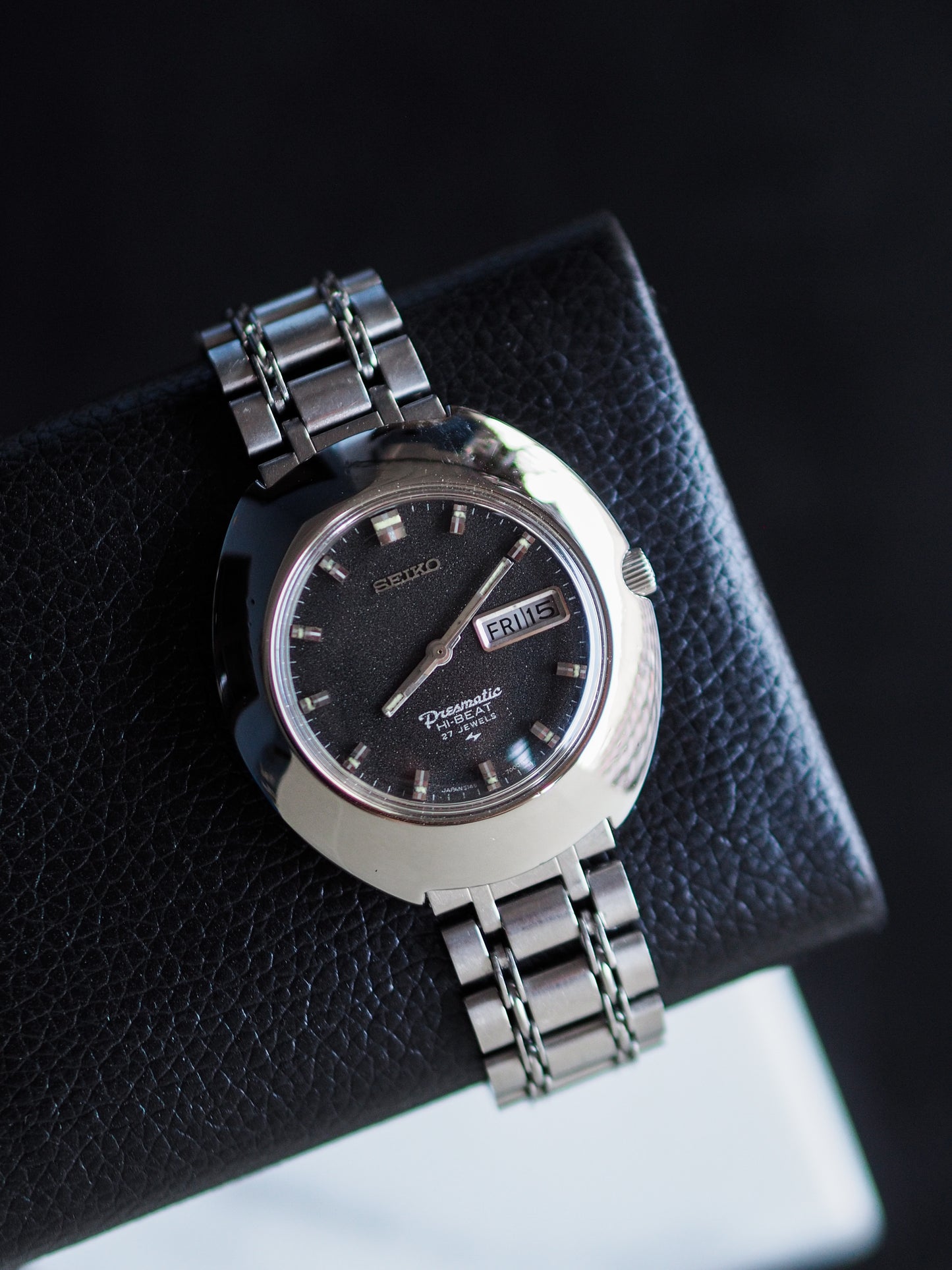 Seiko Presmatic Hi-Beat 5146-7000 Black Stardust Dial