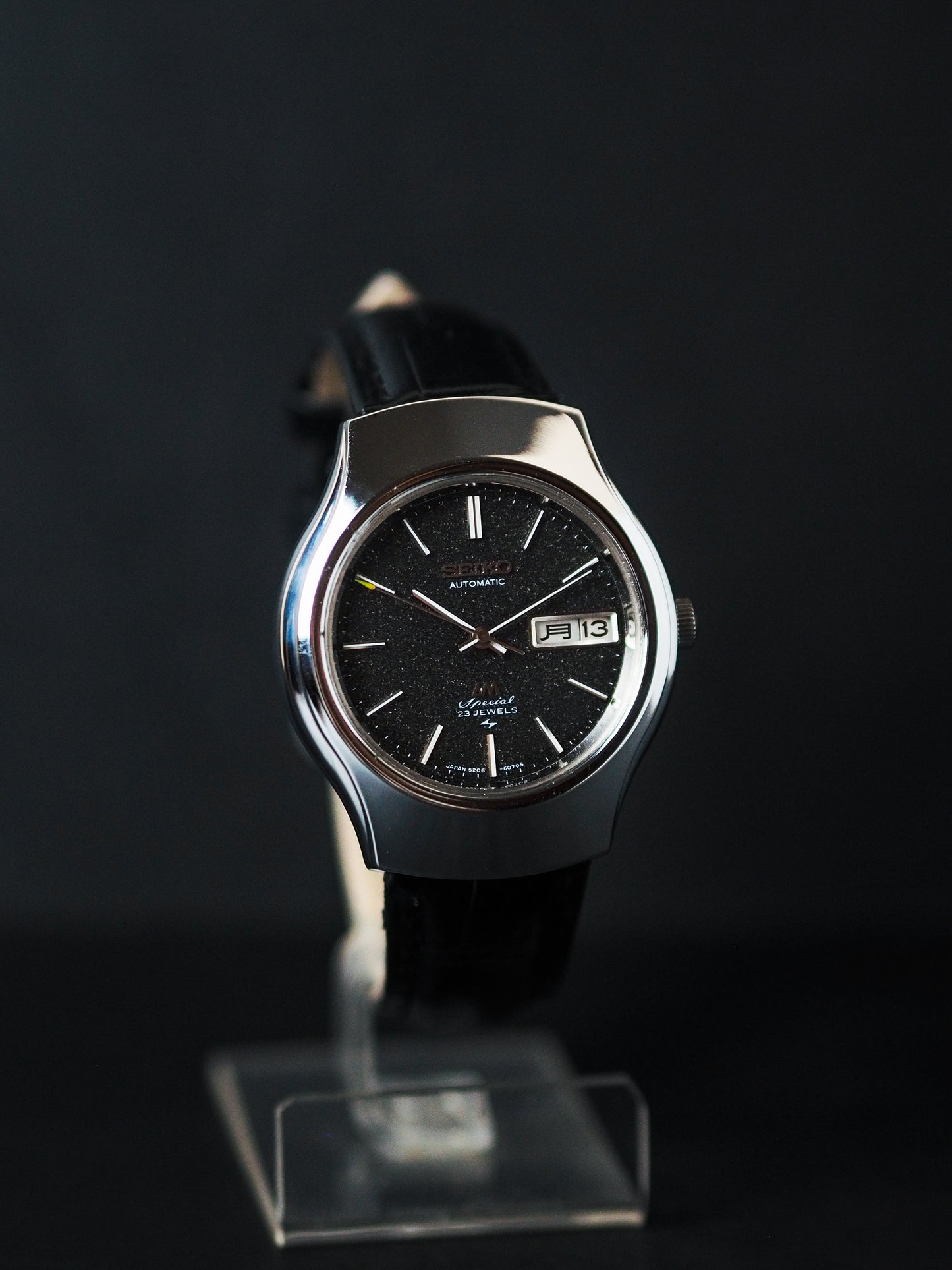 Seiko LM 5206-6070 Lord Matic Special Black Stardust Dial