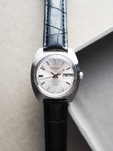 Citizen Seven Star V2 4-721250 Y JDM Silver Dial