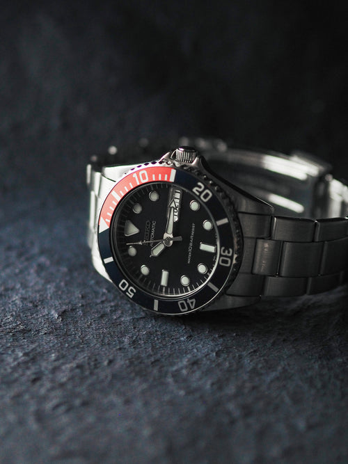 Seiko 7S26-0050 SKX025 Submariner Dark Blue Dial