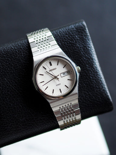 Seiko Spirit 7N93-7000 Quartz White Textured Dial