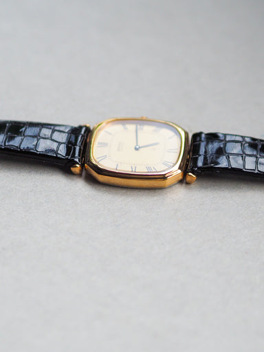 Seiko Quartz 7820-5480 Tank SGP Gold Roman Dial