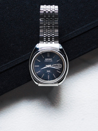 Seiko 5 Actus SS 6106-7470 JDM Dark Blue Dial